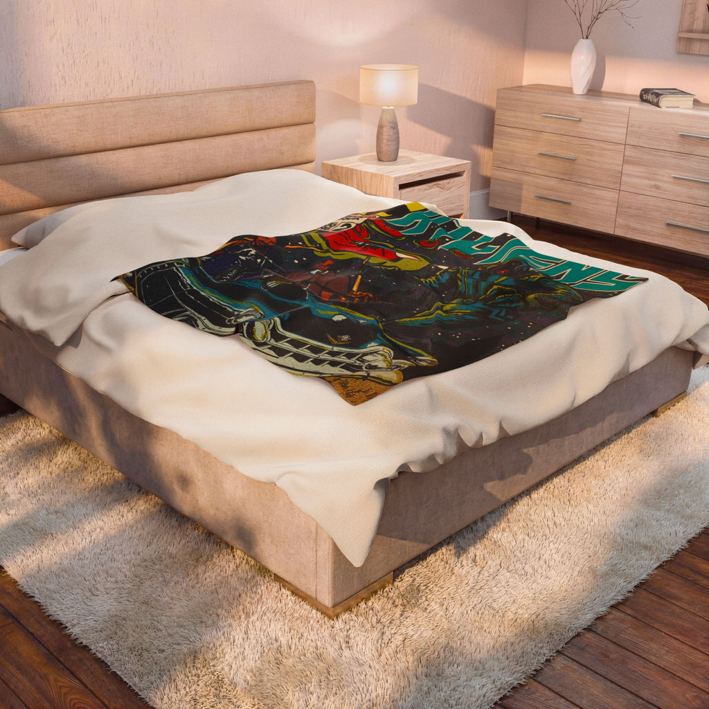 ATLiens - Velveteen Plush Blanket