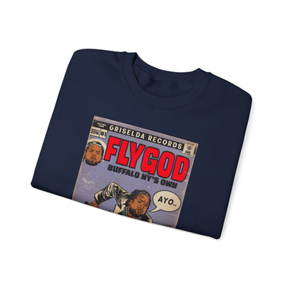 Flygod - Unisex Heavy Blend™ Crewneck Sweatshirt