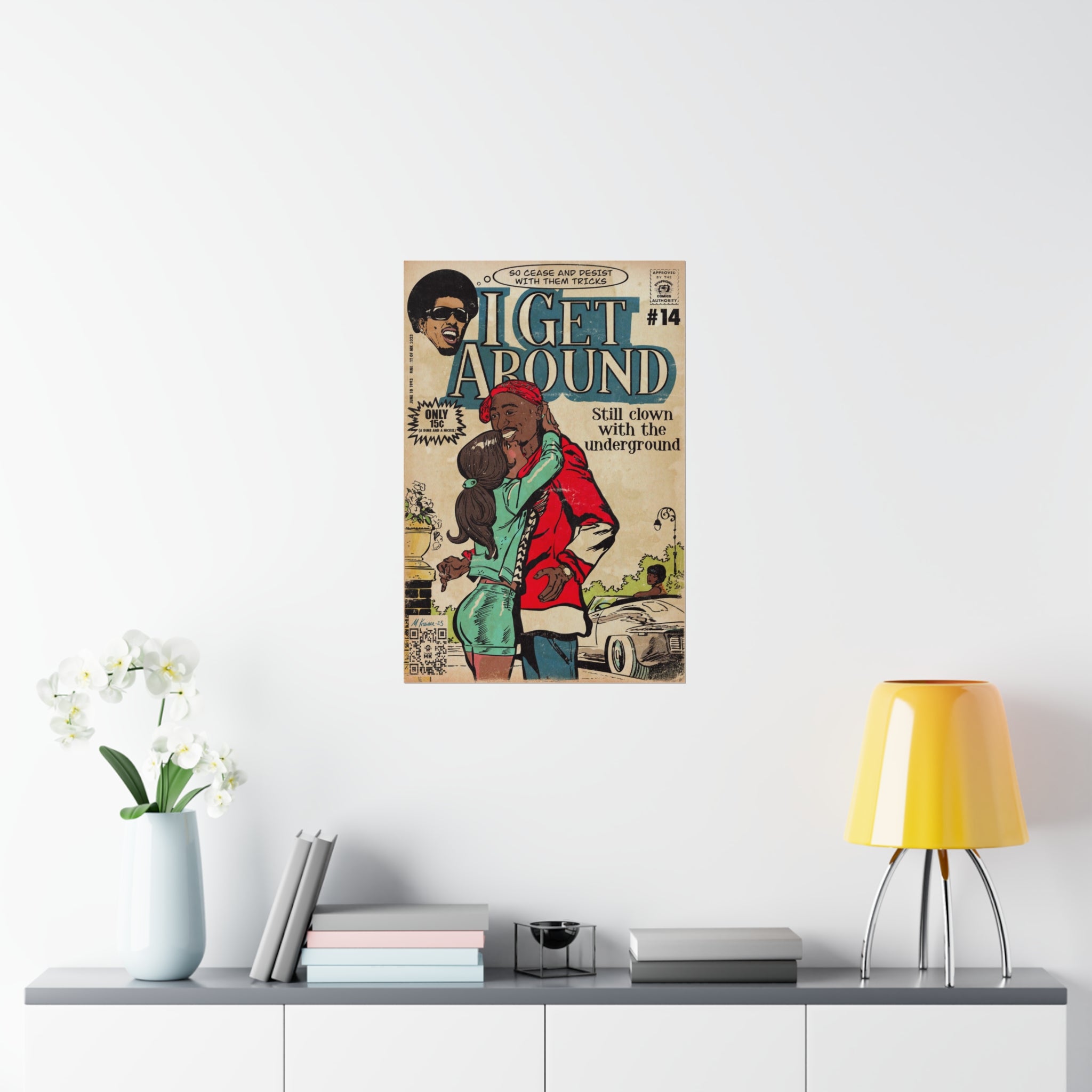 I Get Around - Vertical Matte Poster