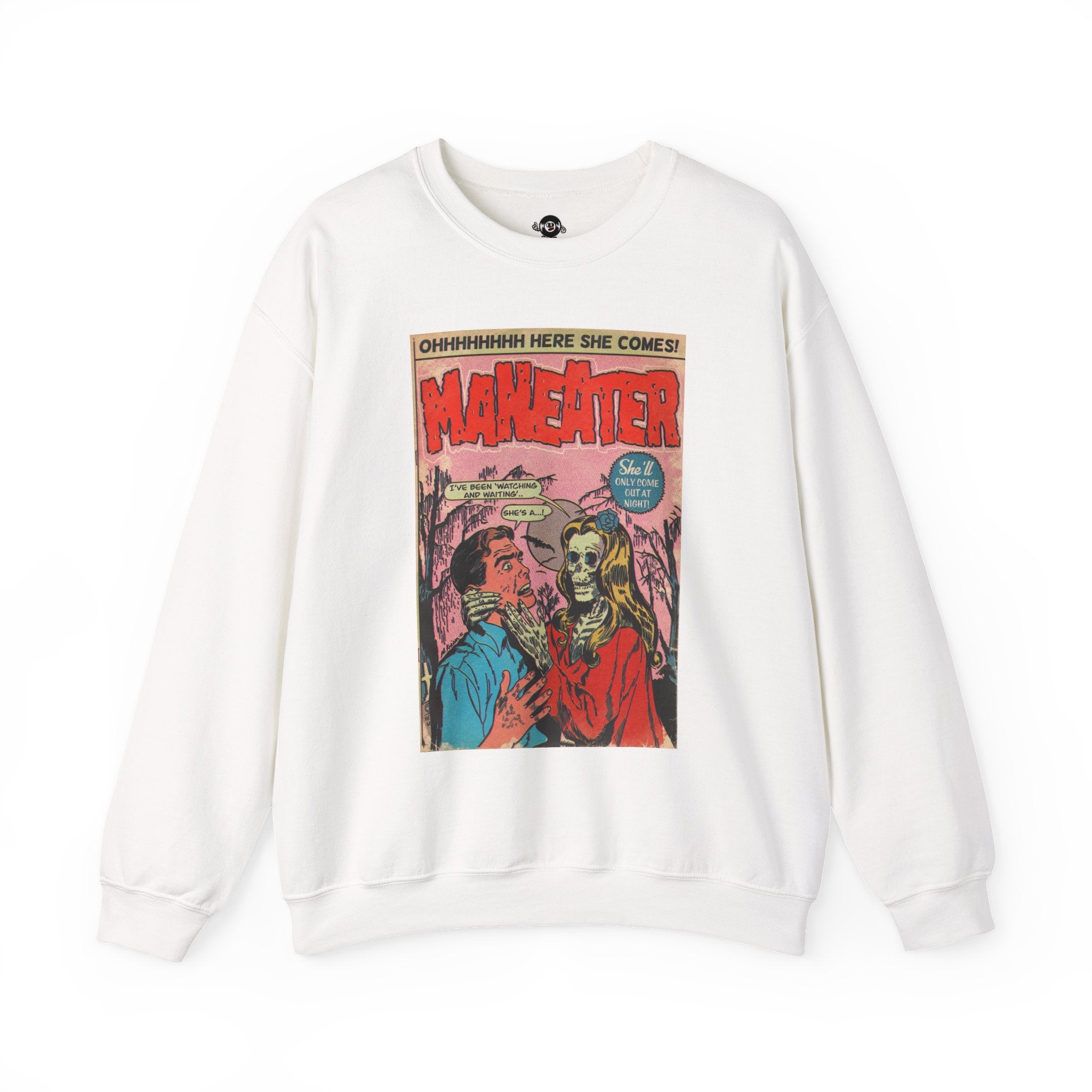 Maneater - Unisex Heavy Blend™ Crewneck Sweatshirt