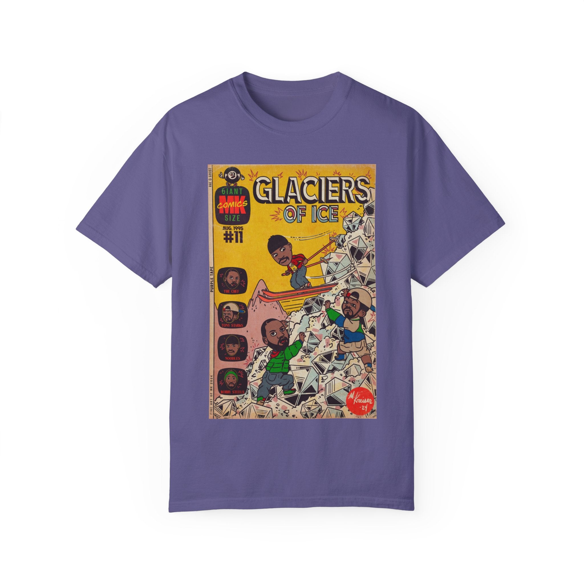 Glaciers of Ice - Unisex Comfort Colors T-shirt