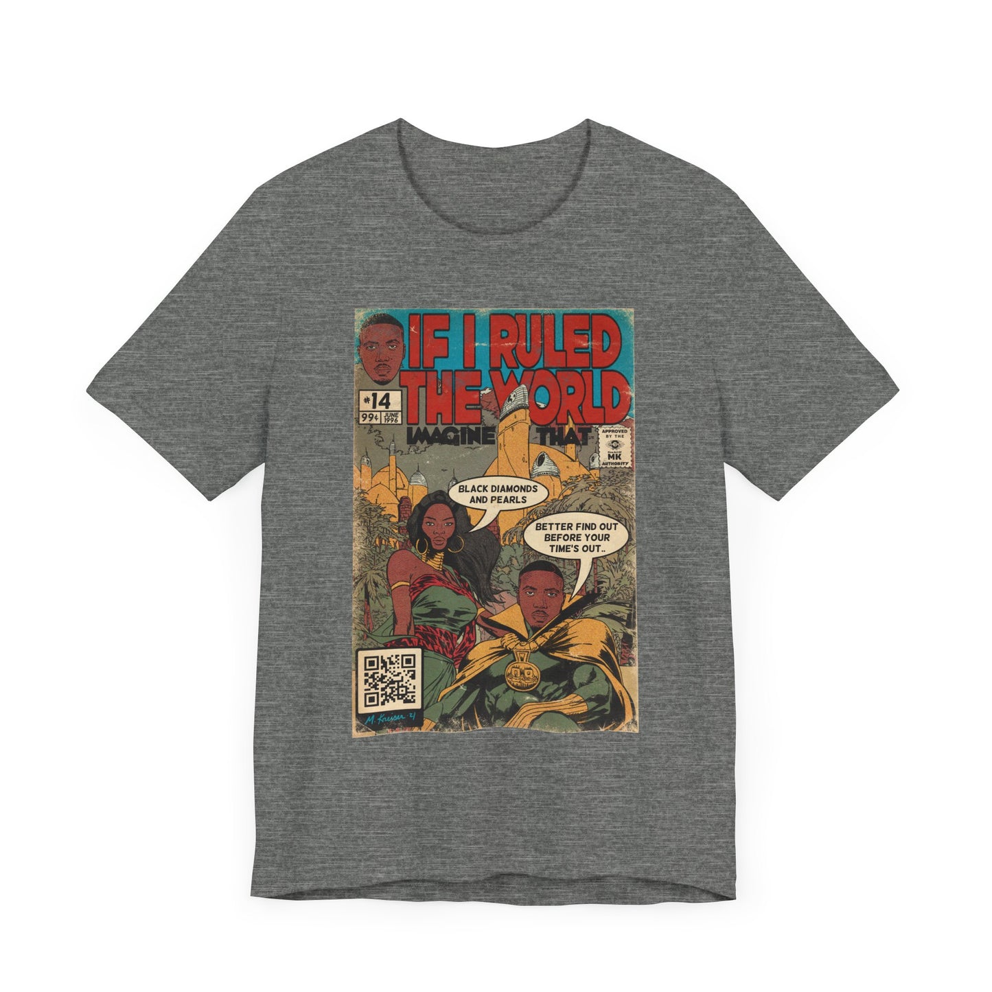 Nas & Lauryn - If I Ruled The World - Unisex Jersey T-Shirt