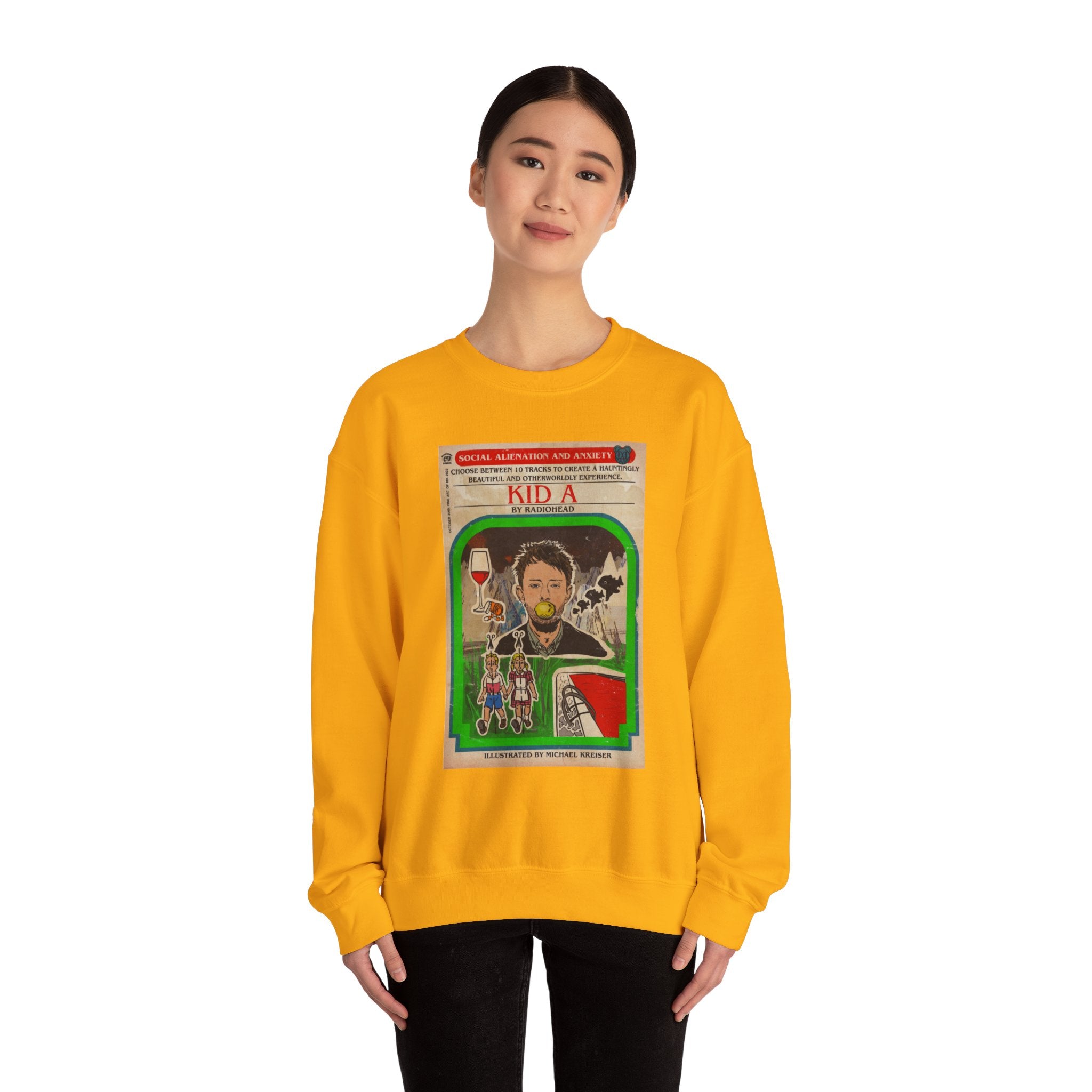 Kid A - Unisex Heavy Blend™ Crewneck Sweatshirt