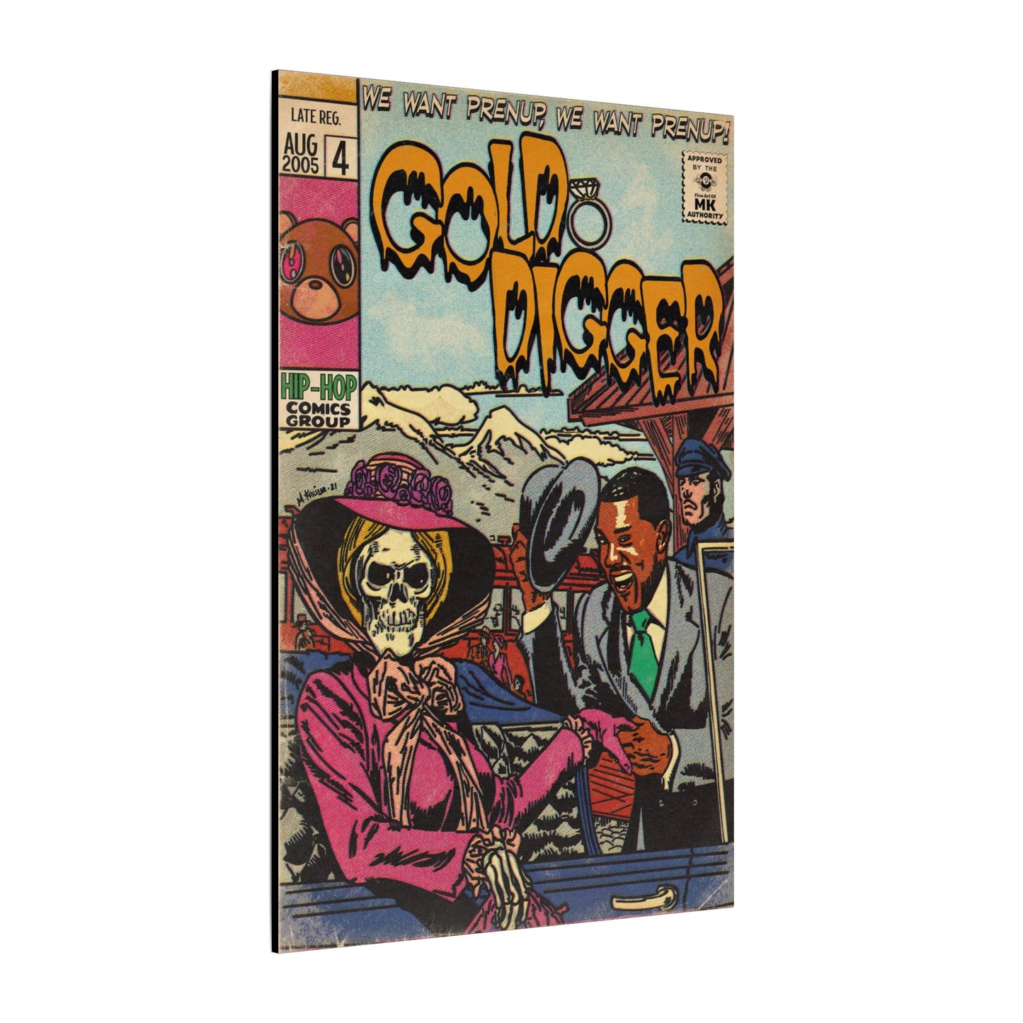 Gold Digger - Matte Canvas, Stretched, 0.75" (Multi-Size)