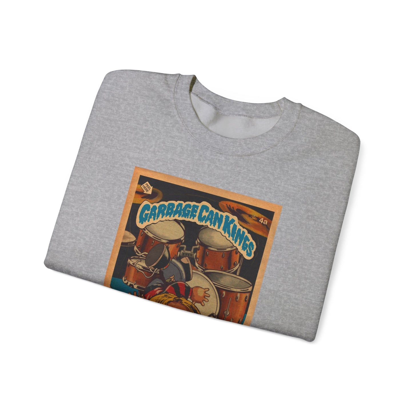 Hurt KURDT - Garbage Can Kings - Nirvana - Unisex Heavy Blend™ Crewneck Sweatshirt