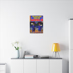 Bowie & Cobain - The Man Who Sold the World - Matte Canvas, Stretched