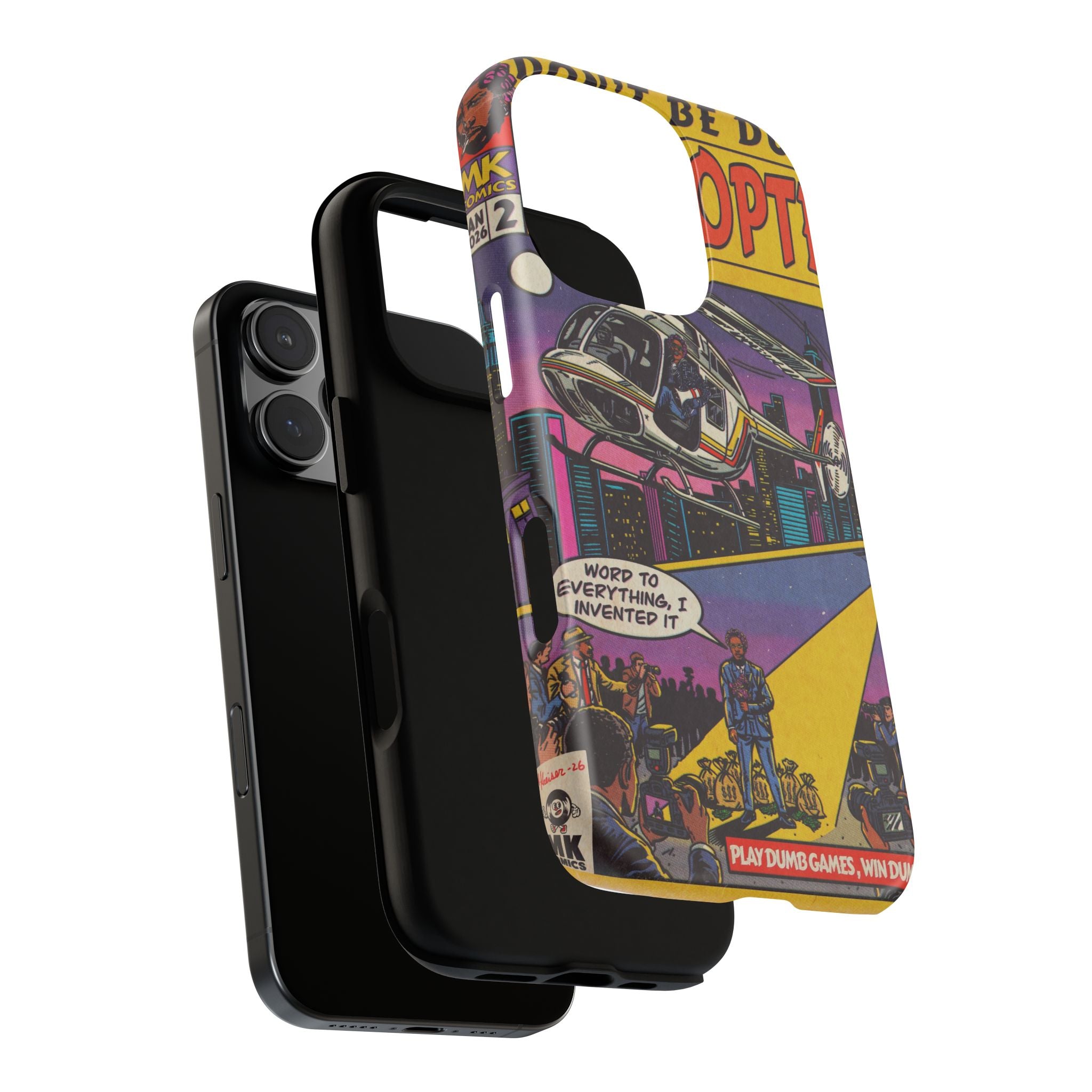 Helicopter - Tough Phone Cases