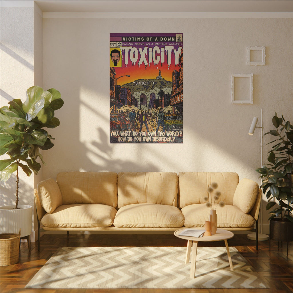Toxicity - Matte Canvas, Stretched, 0.75" (Multi-Size)
