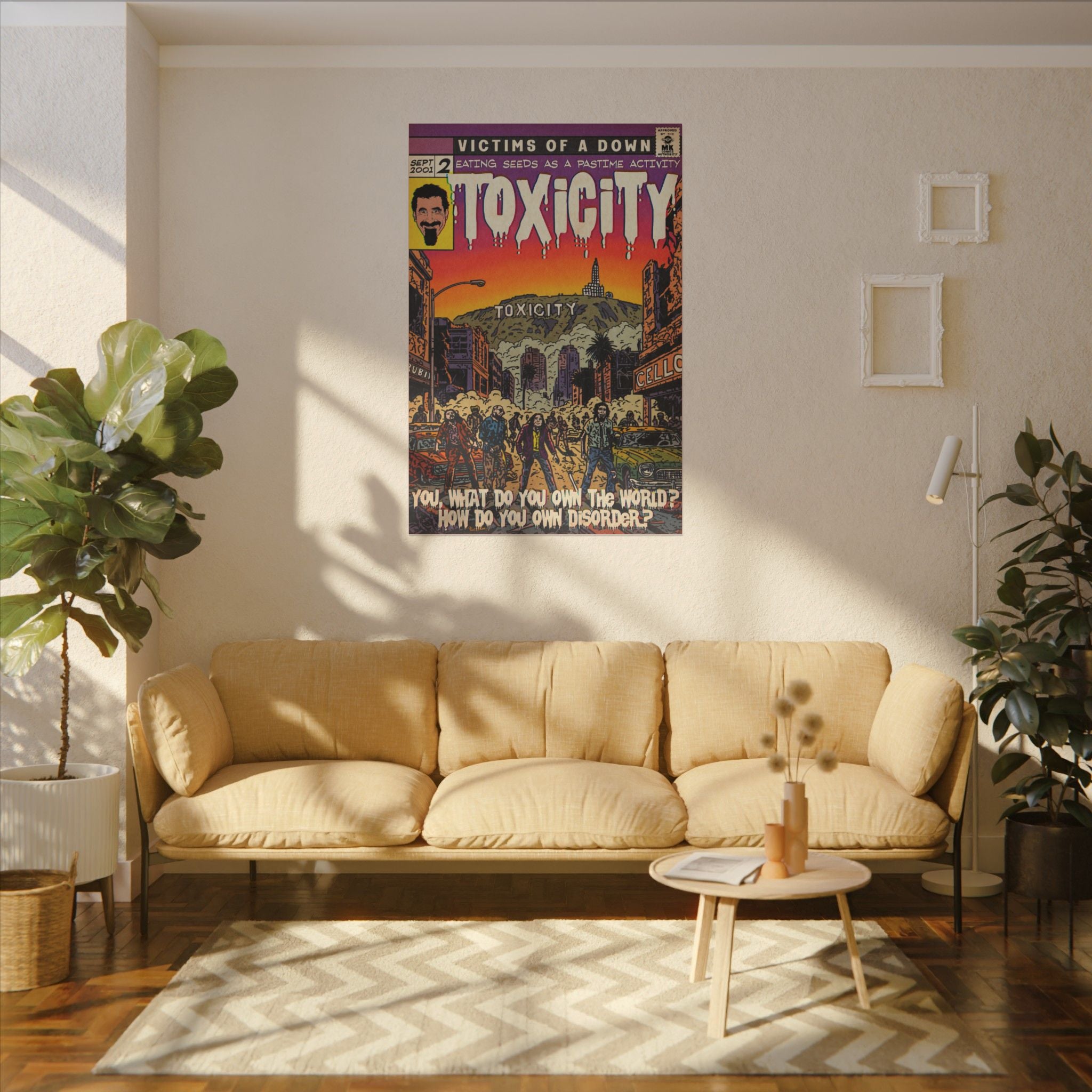 Toxicity - Matte Canvas, Stretched, 0.75" (Multi-Size)