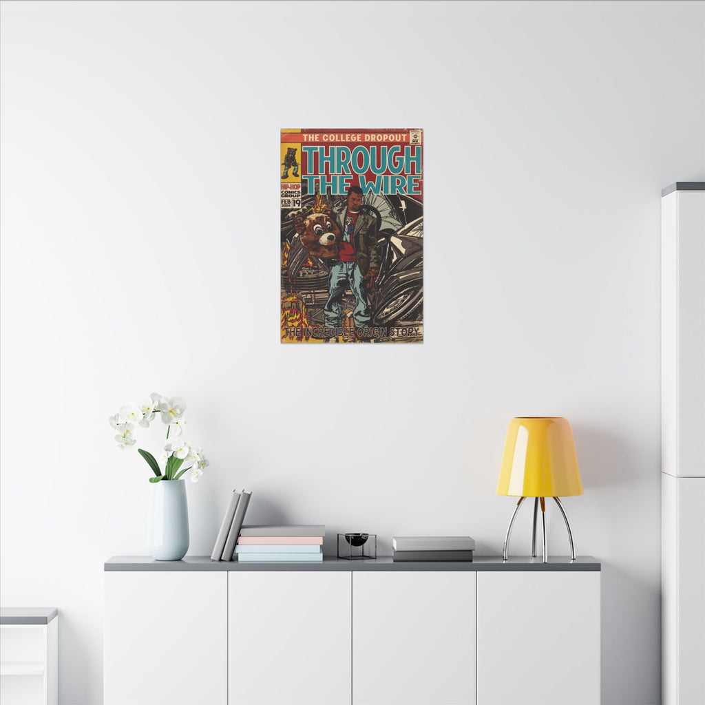 Through The Wire - Matte Canvas, Stretched, 0.75" (Multi-Size)