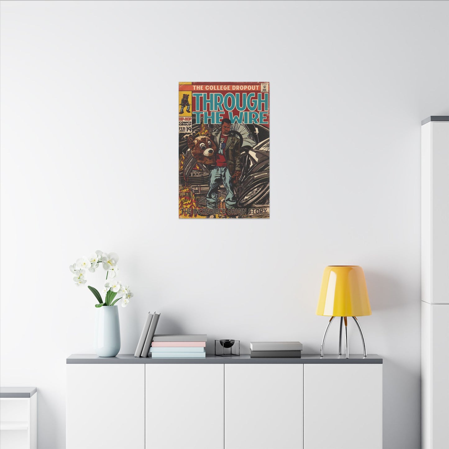 Through The Wire - Matte Canvas, Stretched, 0.75" (Multi-Size)