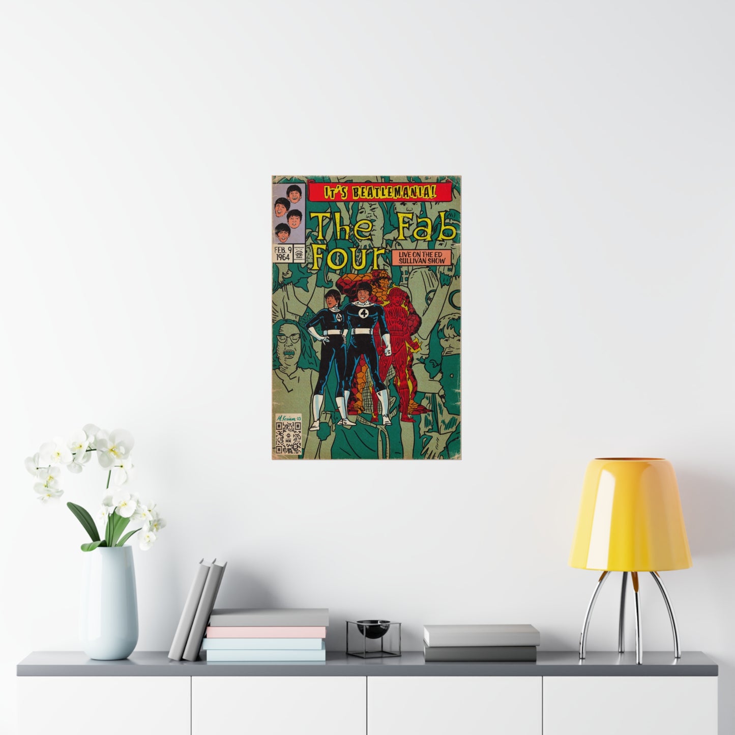 The Beatles - Beatlemania - Premium Matte Vertical Posters
