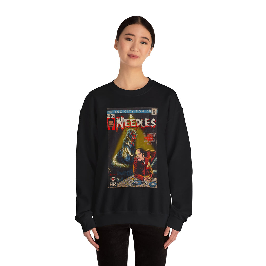 Needles - Unisex Heavy Blend™ Crewneck Sweatshirt
