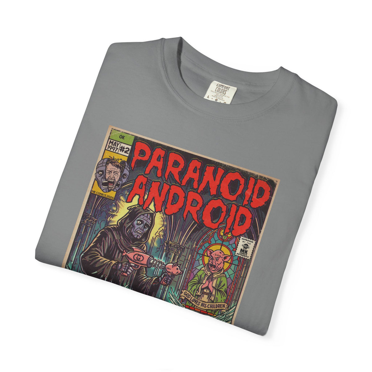 Paranoid Android – Unisex Comfort Colors T-Shirt