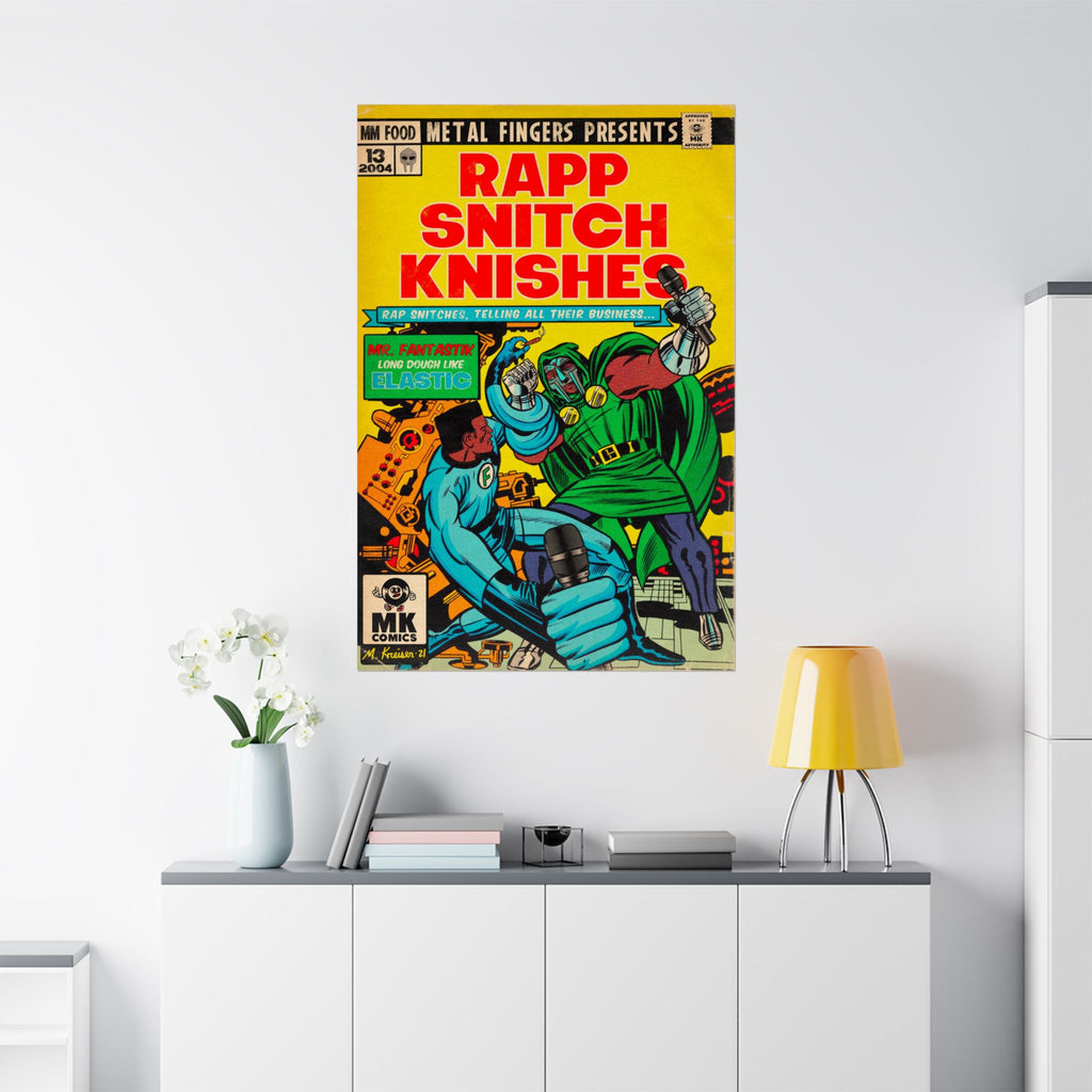 Rapp Snitch Knishes - Vertical Matte Poster