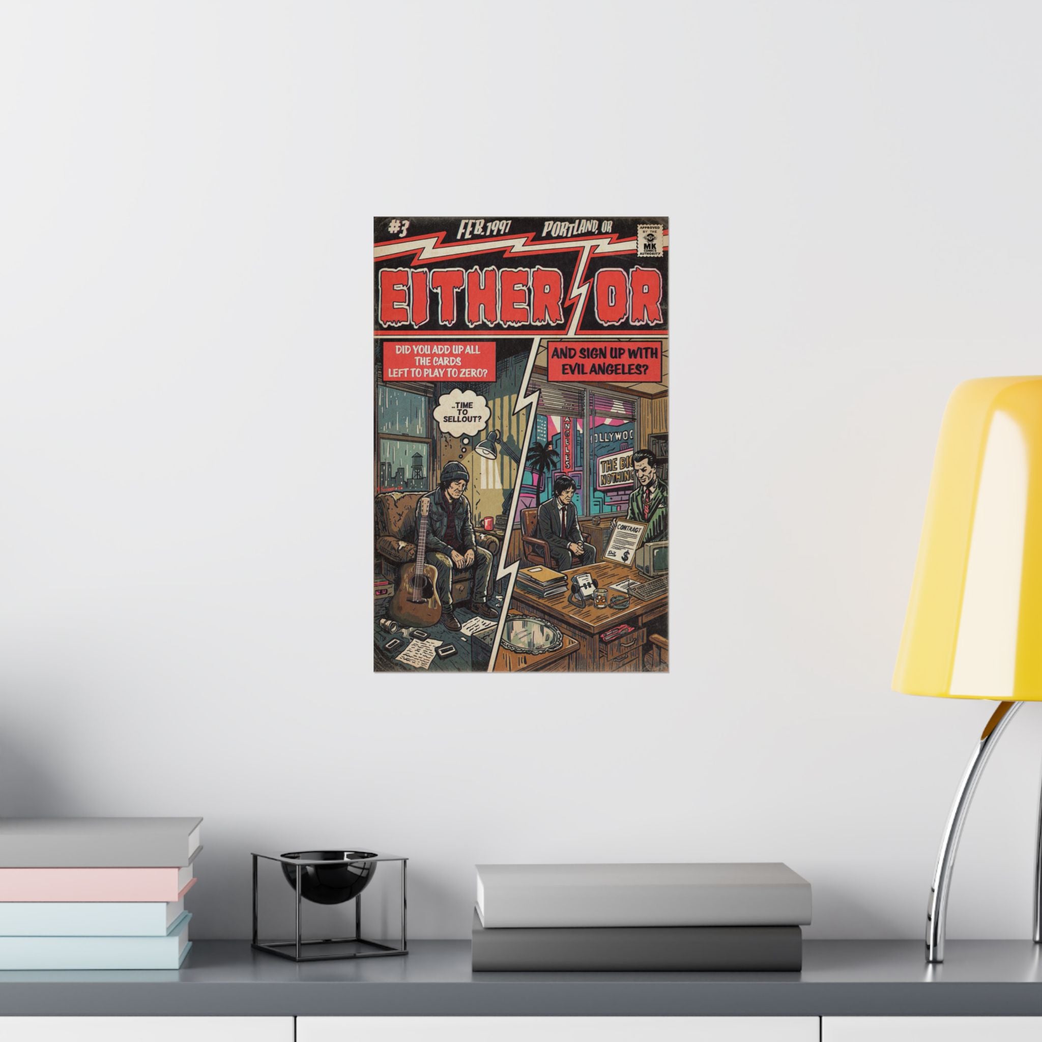 Either/Or - Matte Vertical Posters