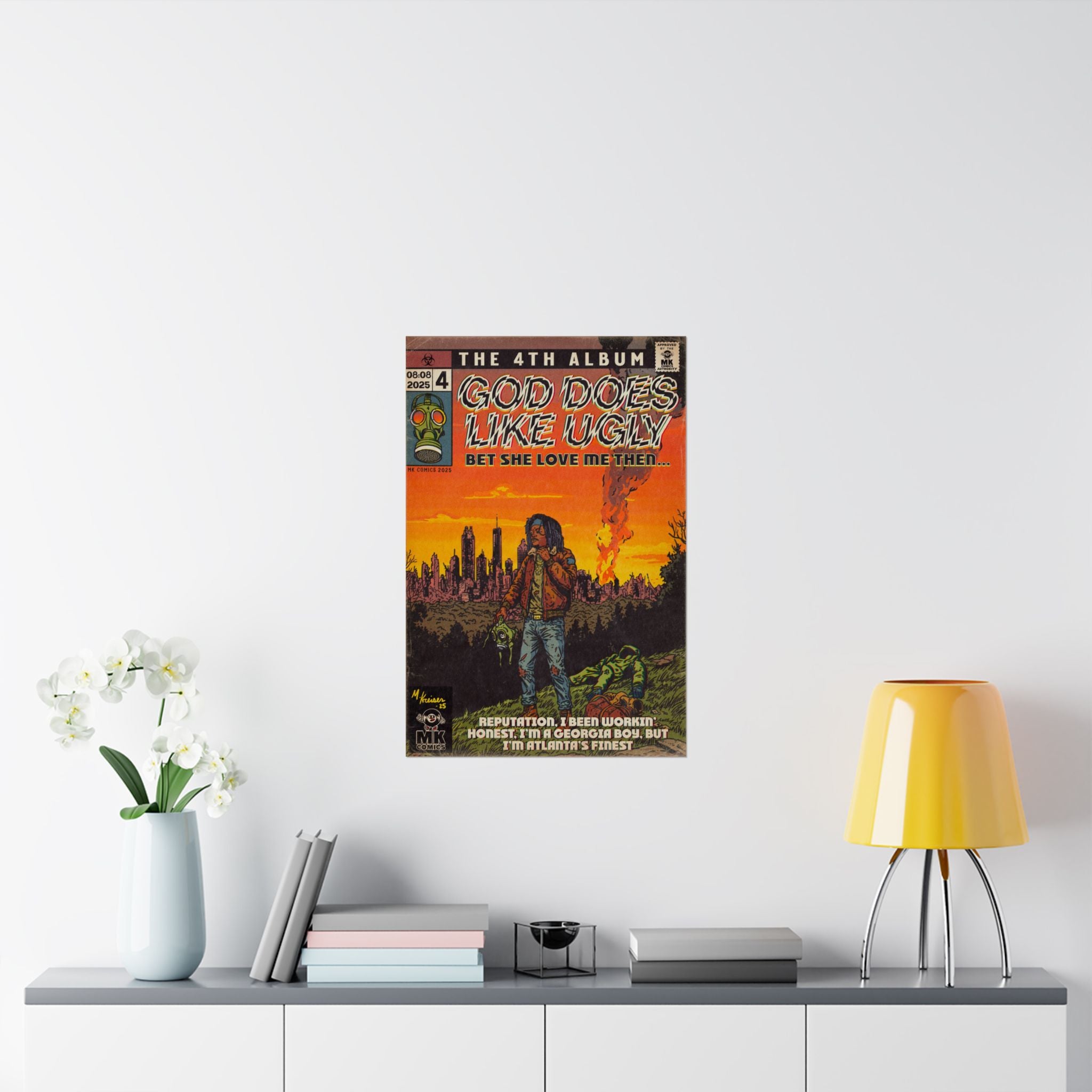 God Does Like Ugly - Matte Vertical Posters