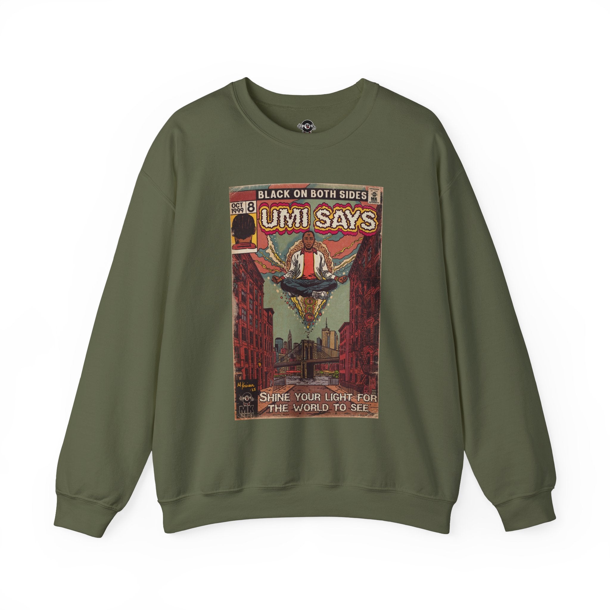 Mos - Umi Says - Unisex Heavy Blend™ Crewneck Sweatshirt