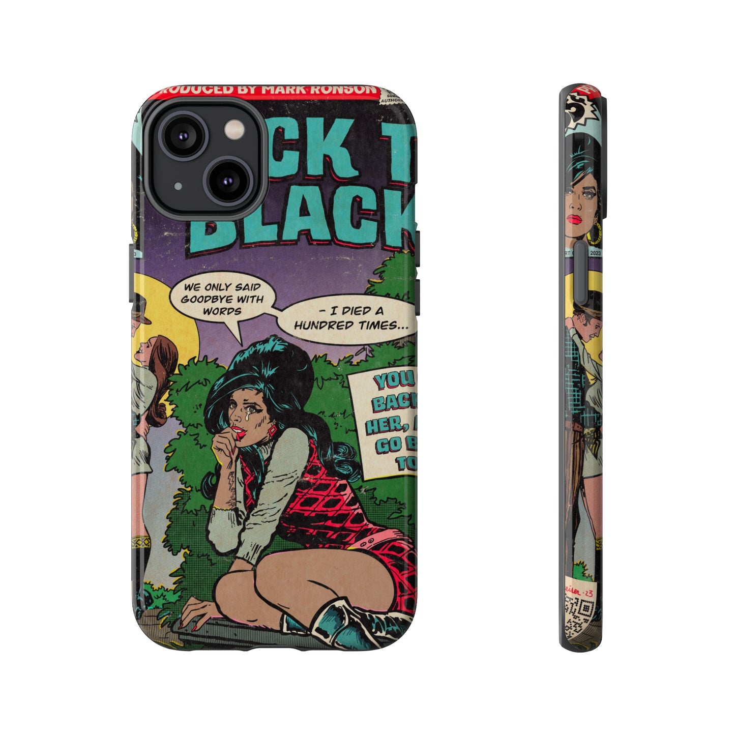 Amy Winehouse - Back to Black - Tough Phone Cases