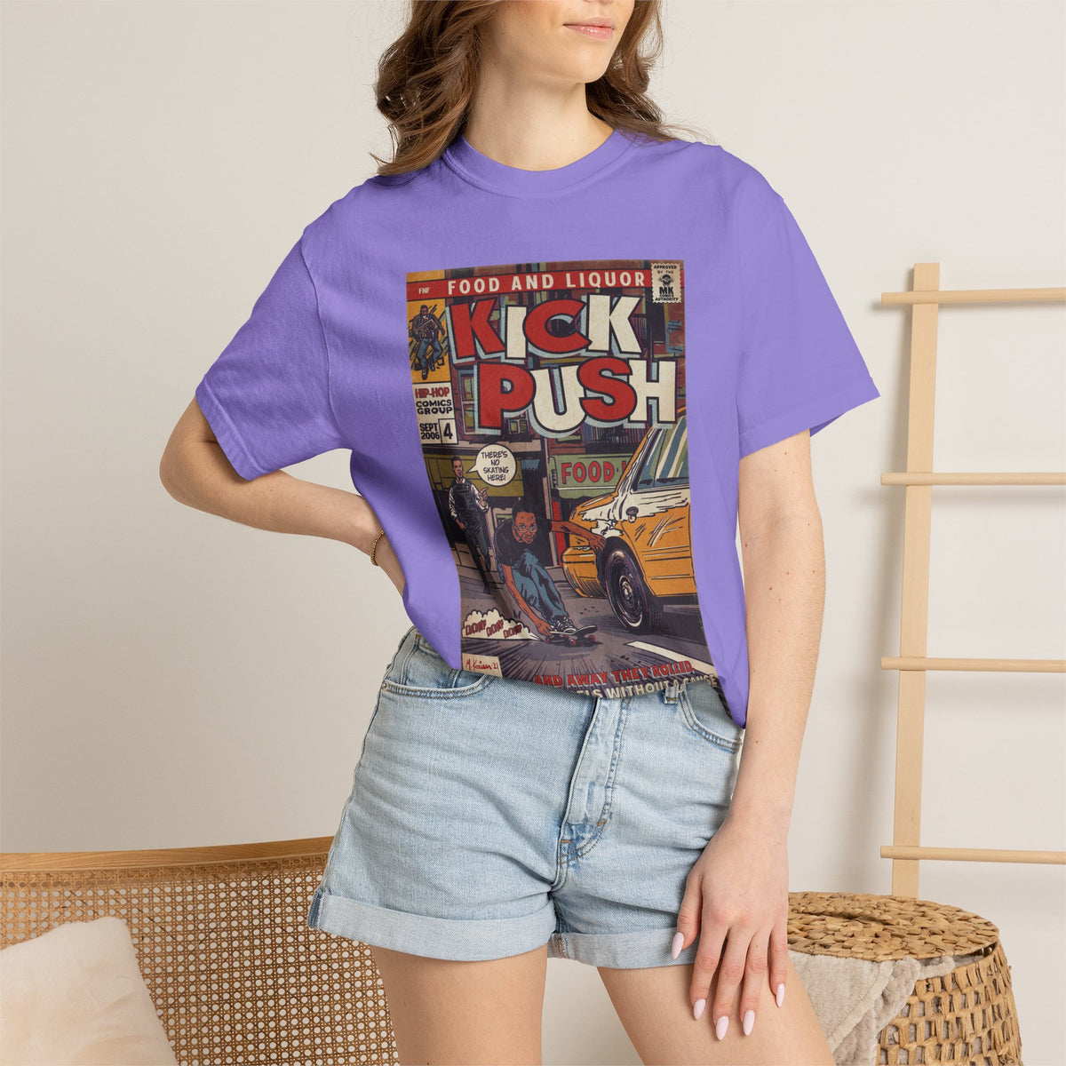 Kick, Push - Unisex Comfort Colors T-shirt