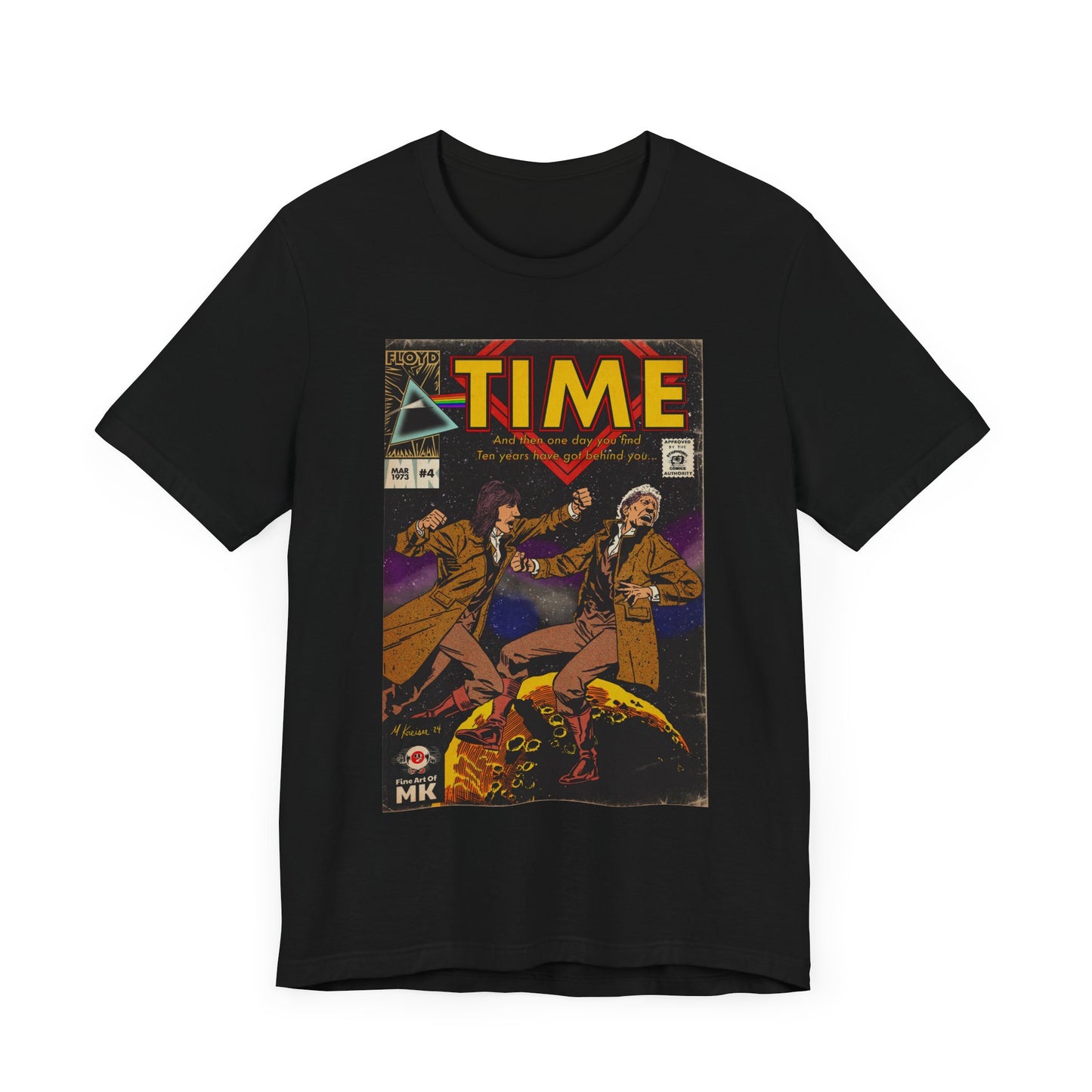 Pink Floyd- Time - Unisex Jersey Short Sleeve Tee