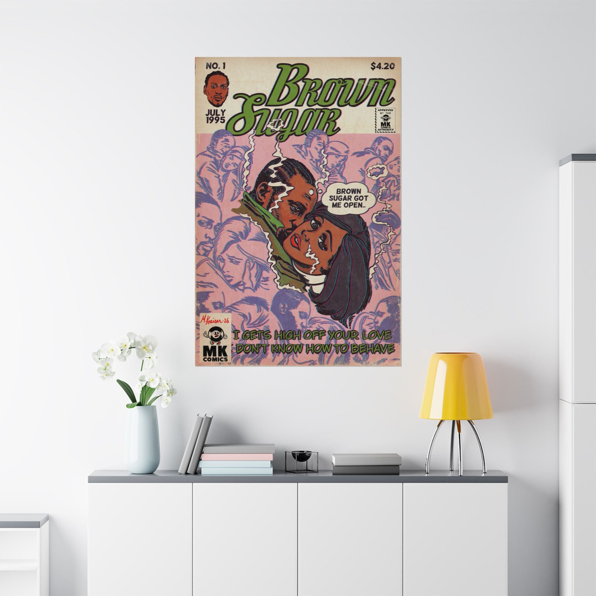 Brown Sugar - Matte Vertical Posters