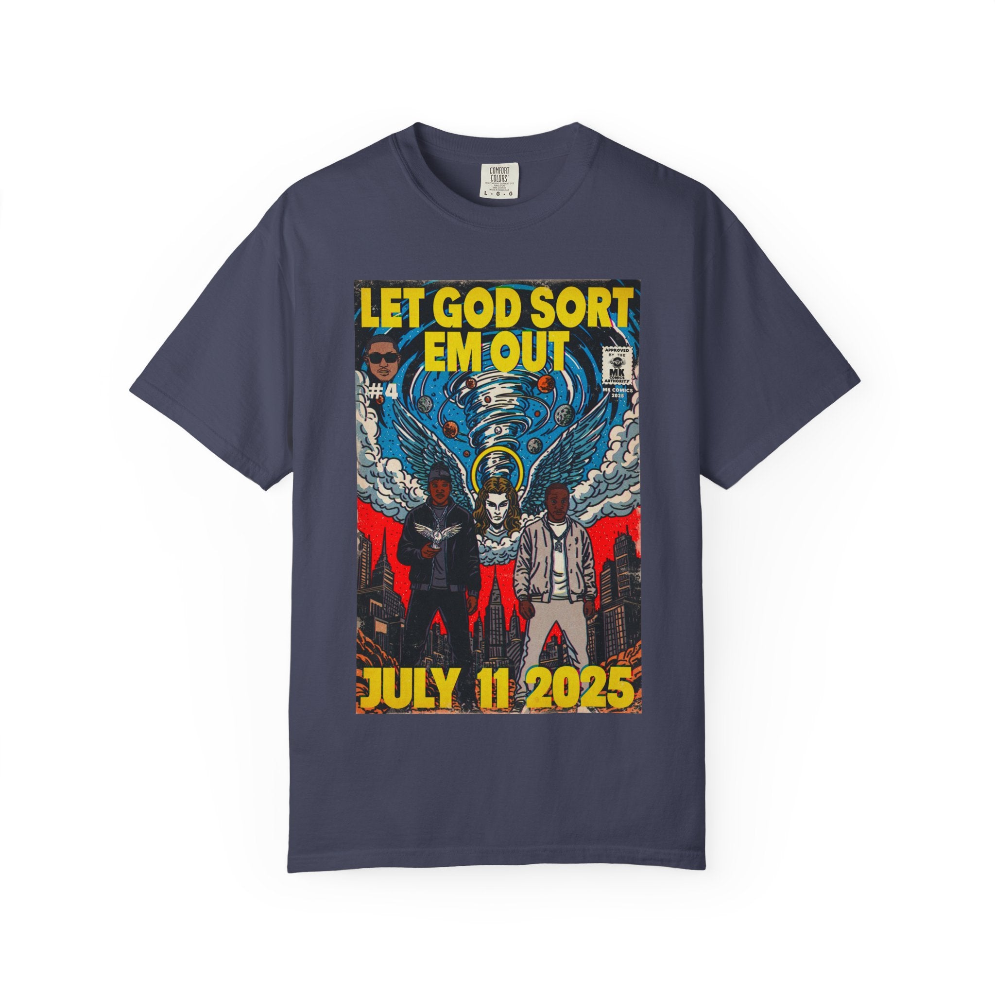 Let God Sort Em Out - Unisex Comfort Colors T-shirt