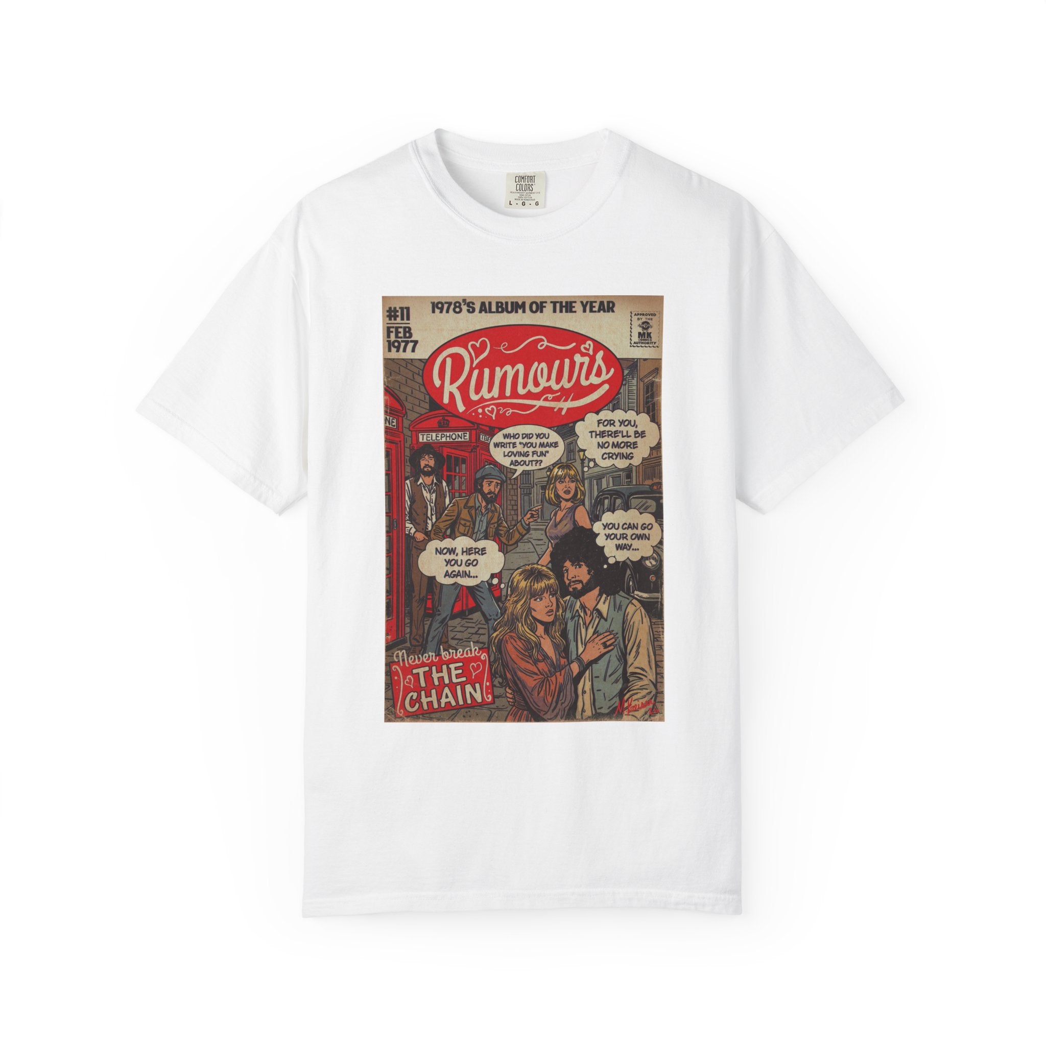 Rumours - Unisex Comfort Colors T-shirt