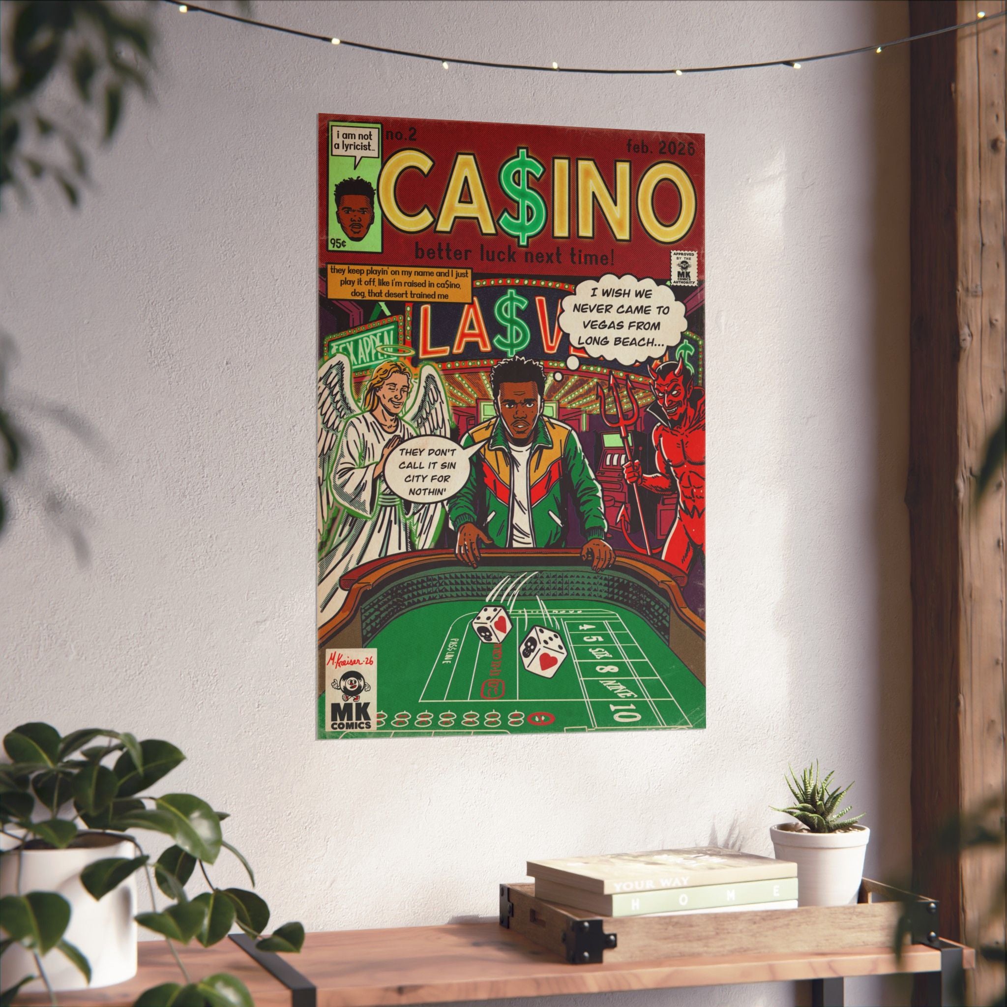 Casino - Matte Vertical Posters