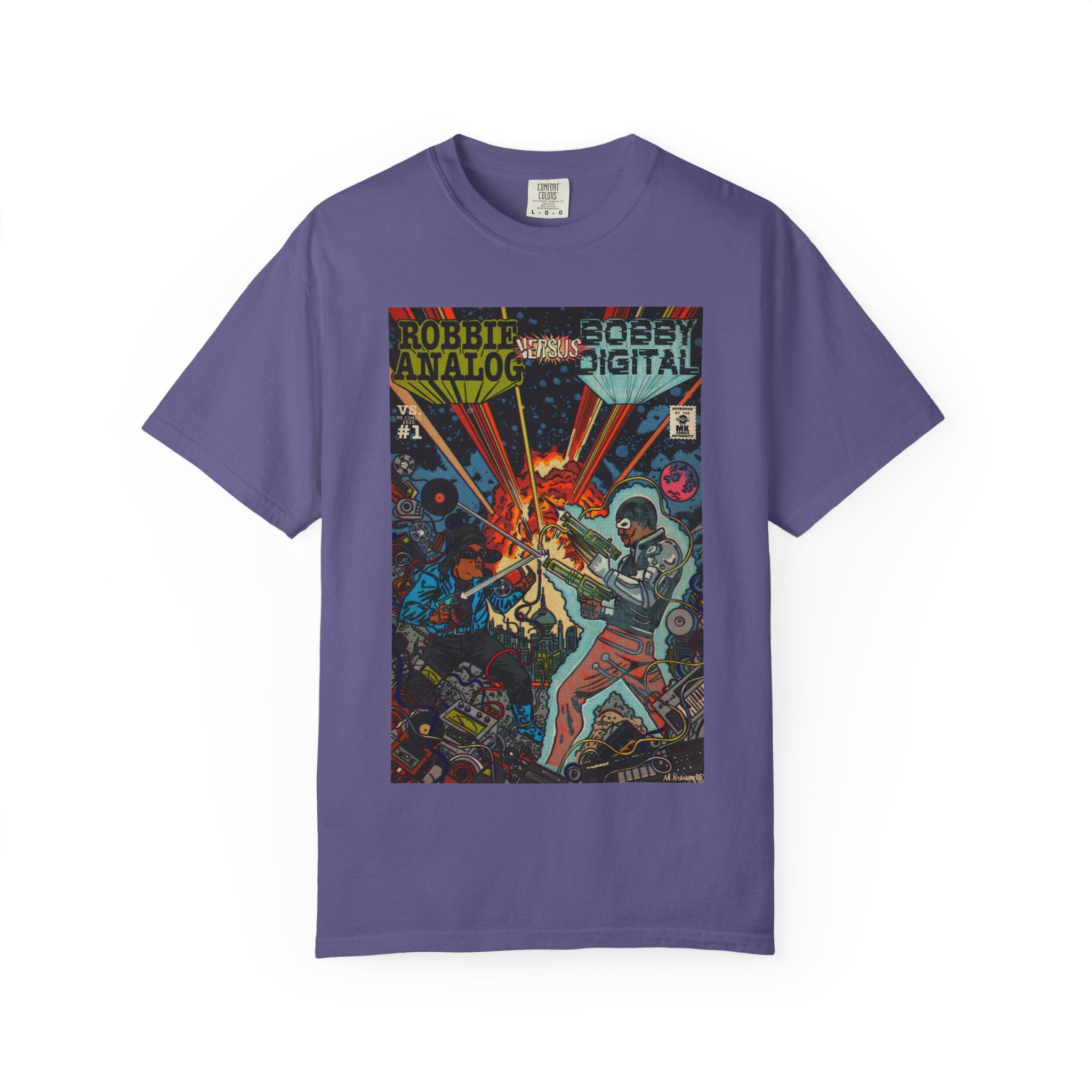 Analog vs. Digital - Unisex Comfort Colors T-shirt