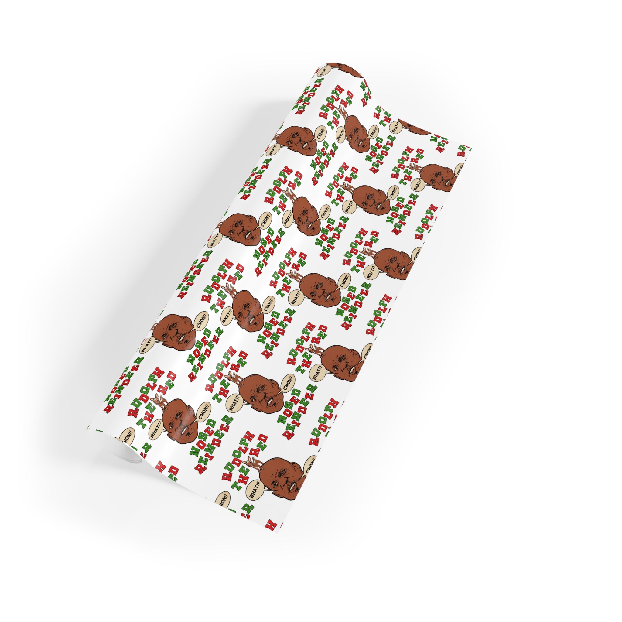 Rudolph - Christmas- Gift Wrapping Paper Rolls, 1pc