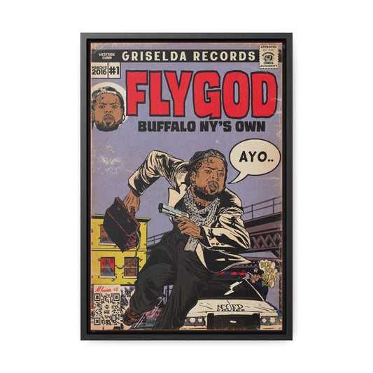 Westside Gunn - Flygod - Gallery Canvas Wraps, Vertical Frame