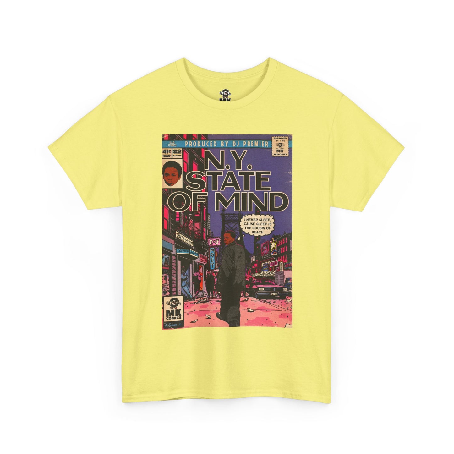 NY State of Mind - MK Classic - Unisex Heavy Cotton Tee