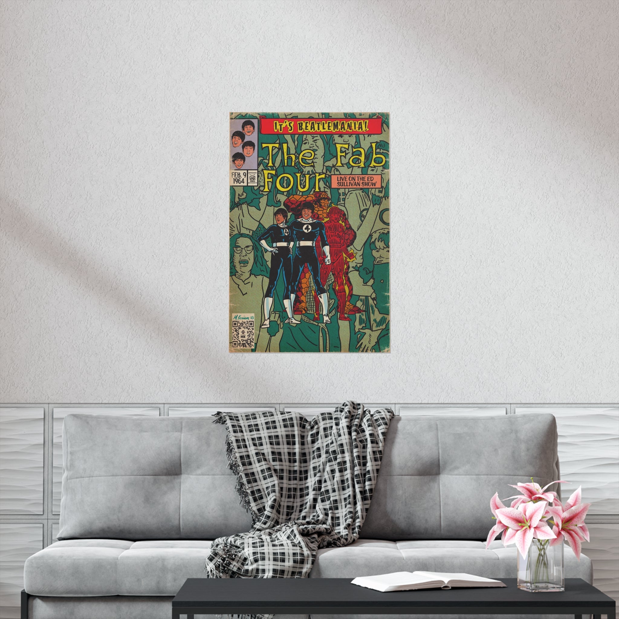 Beatlemania - Premium Matte Vertical Posters