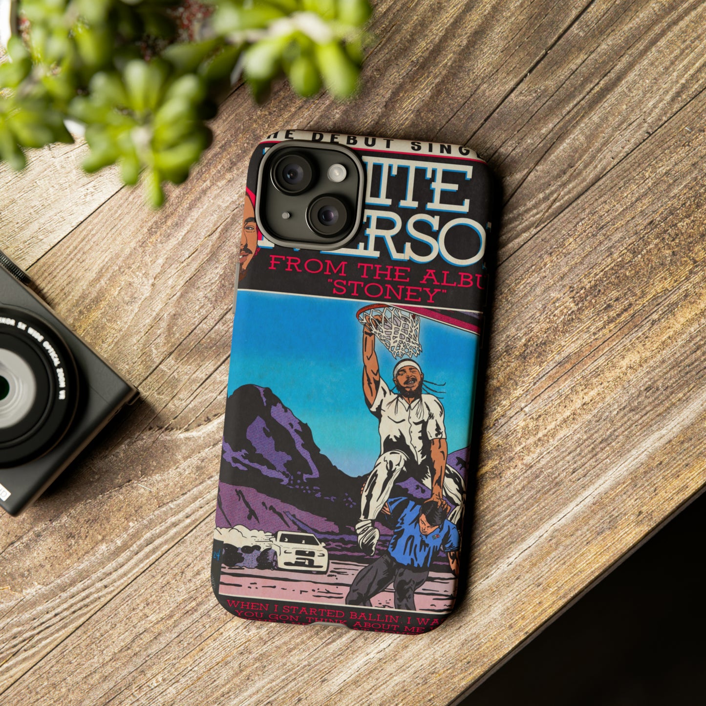 Post Malone - White Iverson -  Tough Phone Cases