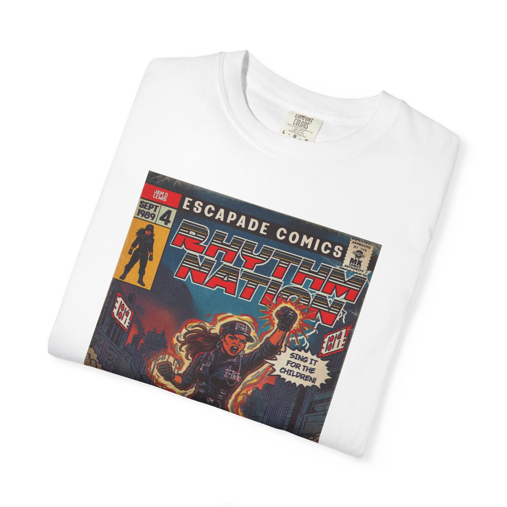 Rhythm Nation - Unisex Comfort Colors T-shirt