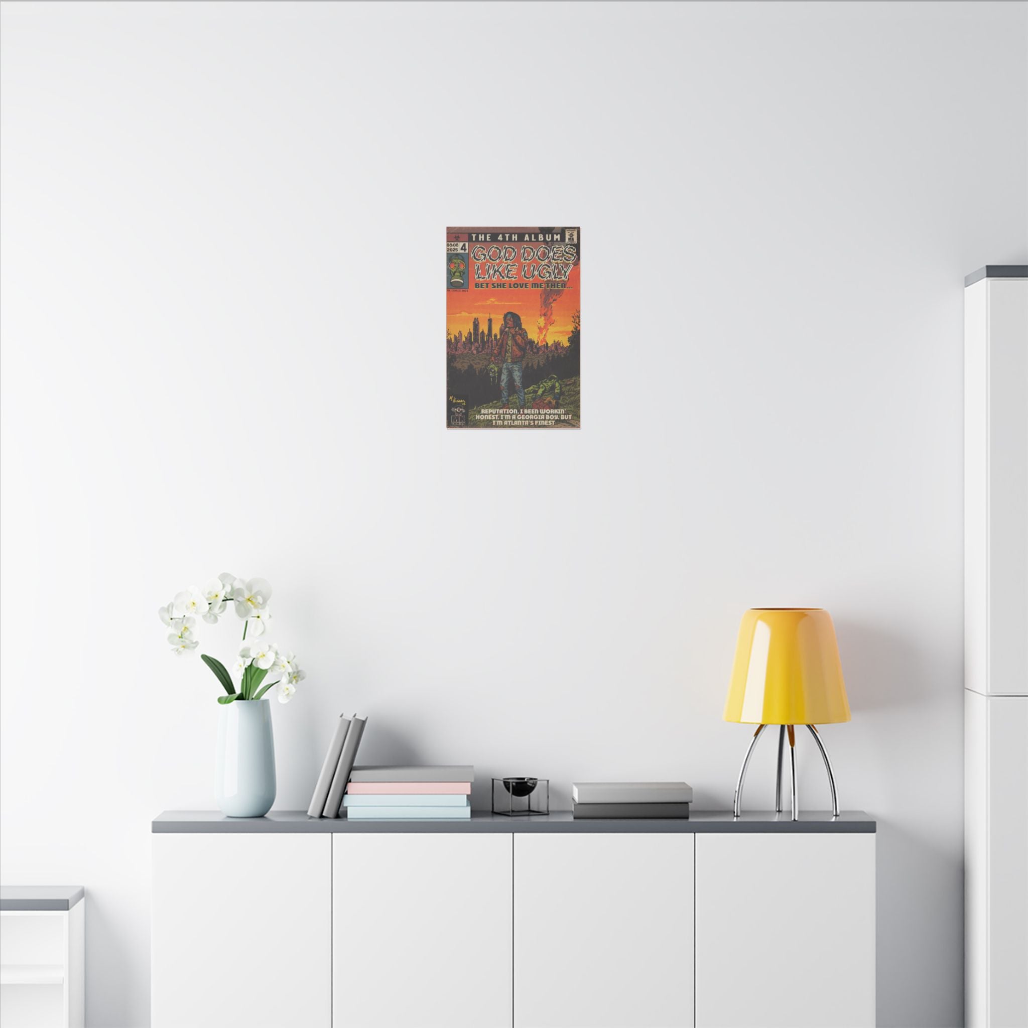 God Does Like Ugly - Matte Canvas, Stretched, 0.75" (Multi-Size)