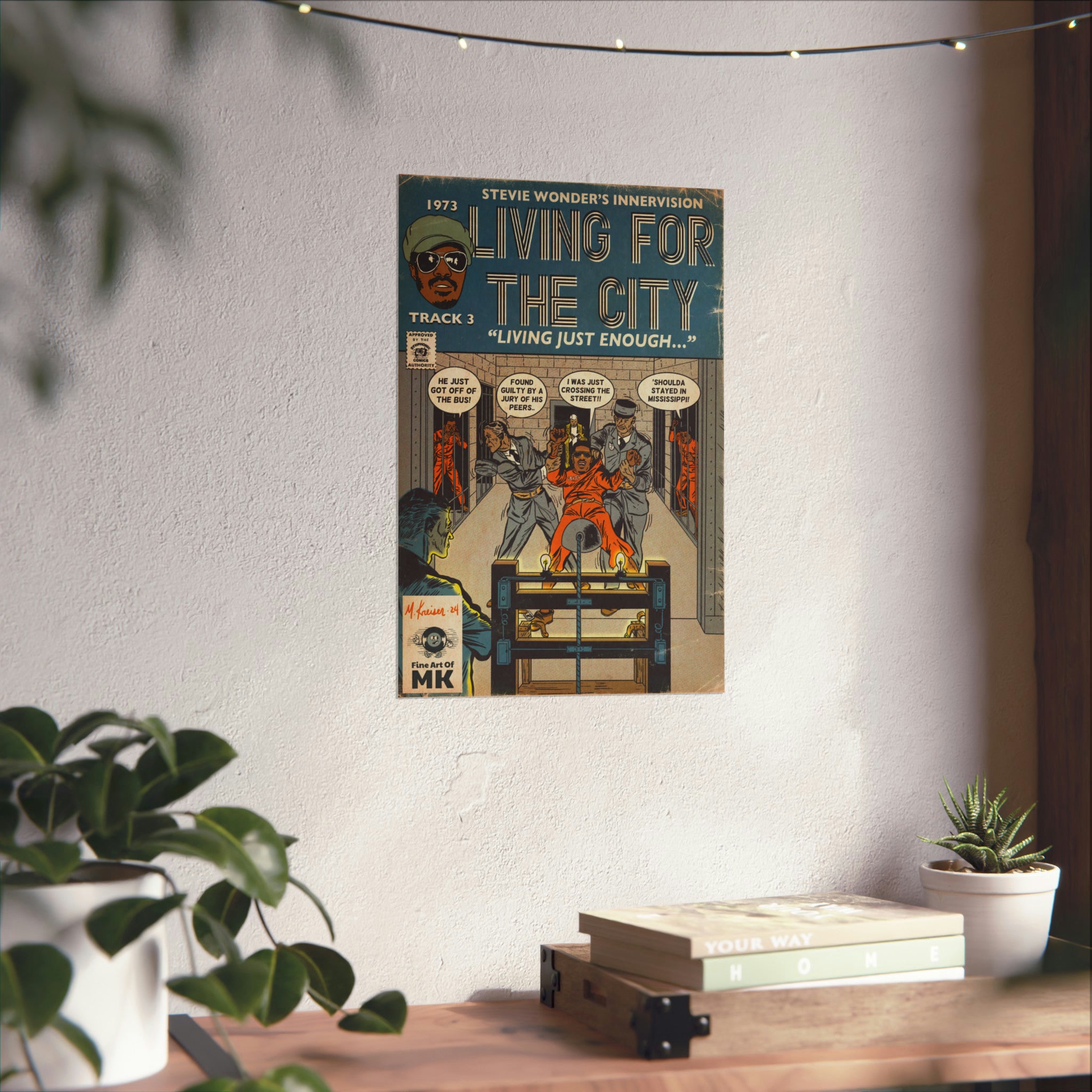 Living For The City - Matte Vertical Posters