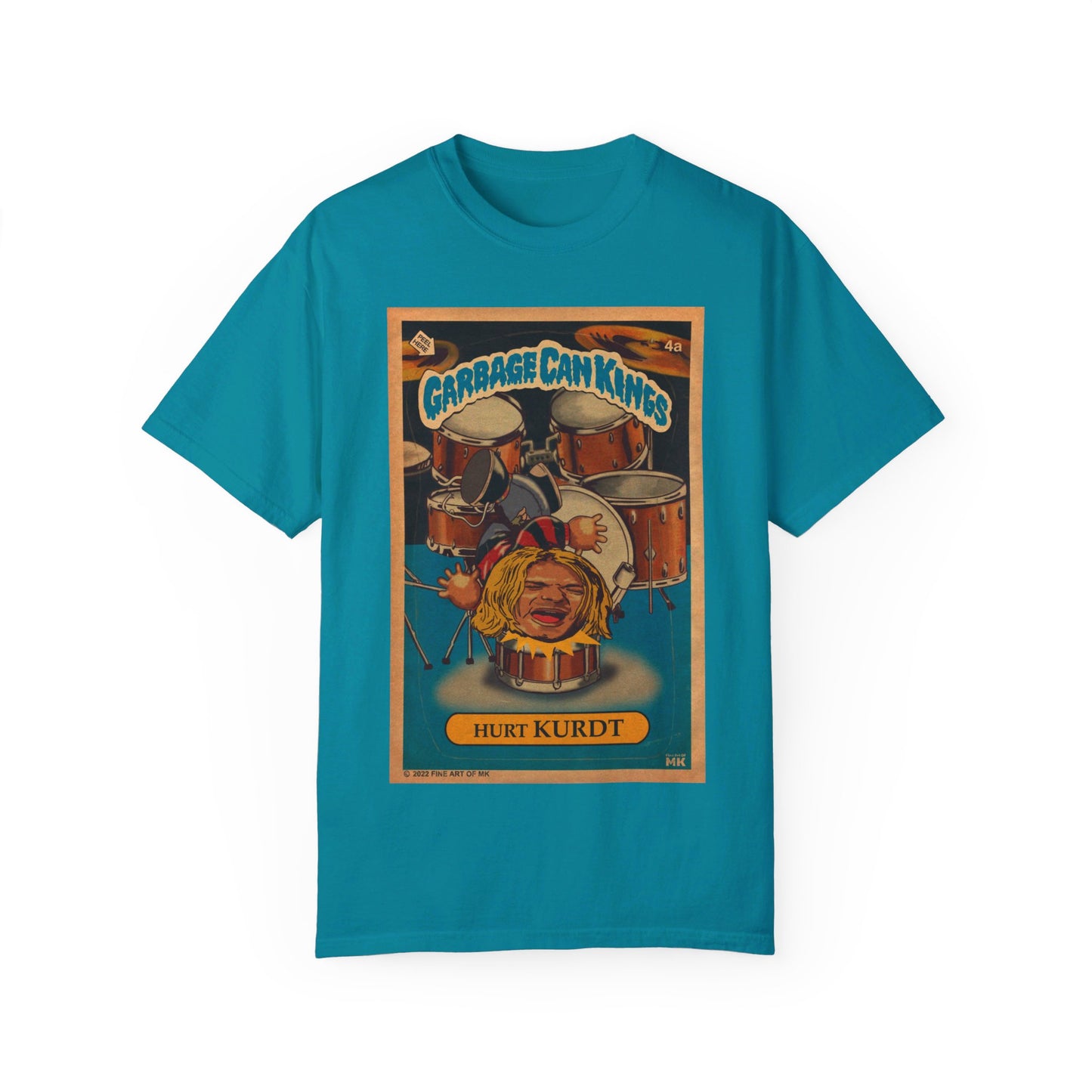 Hurt KURDT - Garbage Can Kings - Nirvana - Unisex Garment-Dyed T-shirt