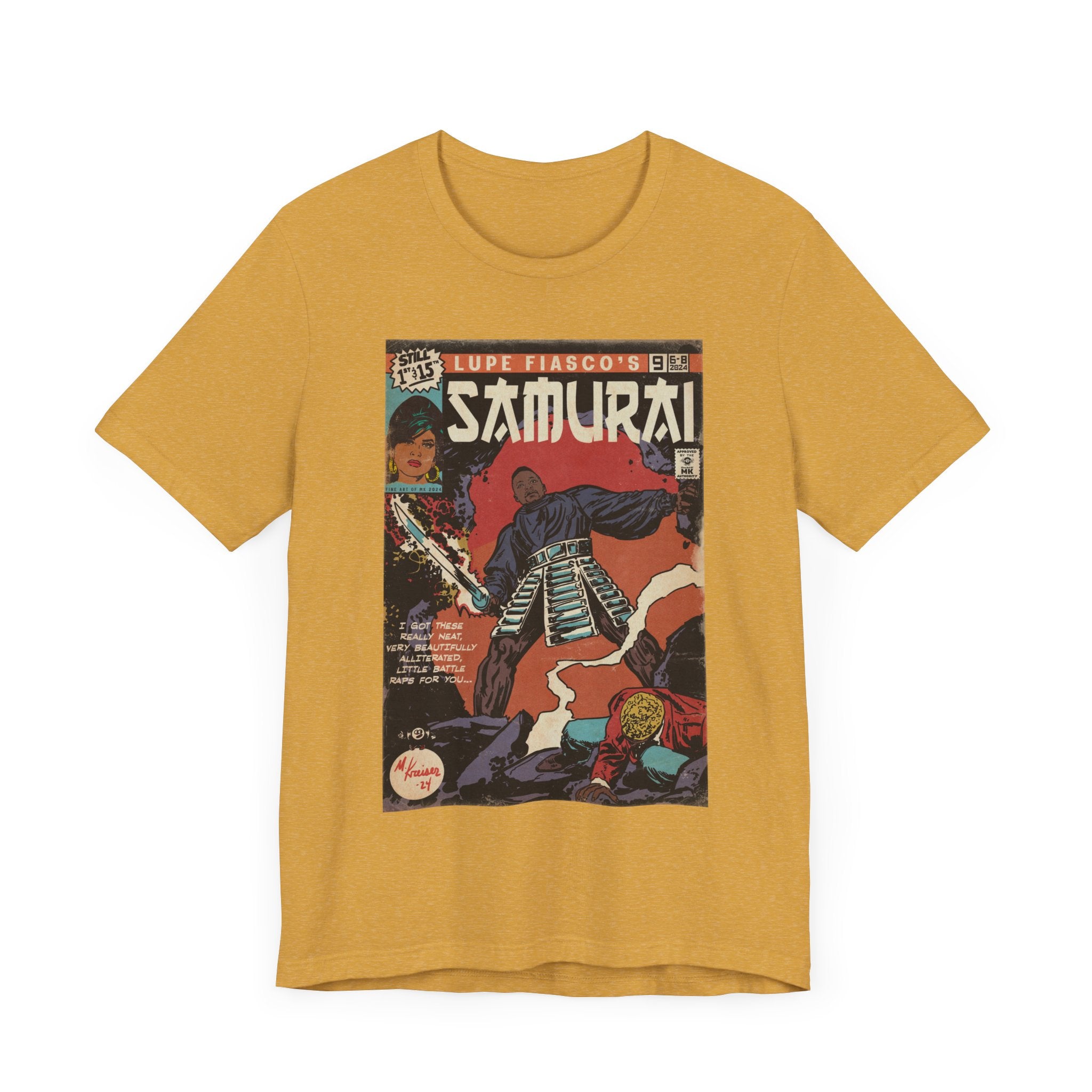 Samurai - Unisex Jersey Short Sleeve Tee