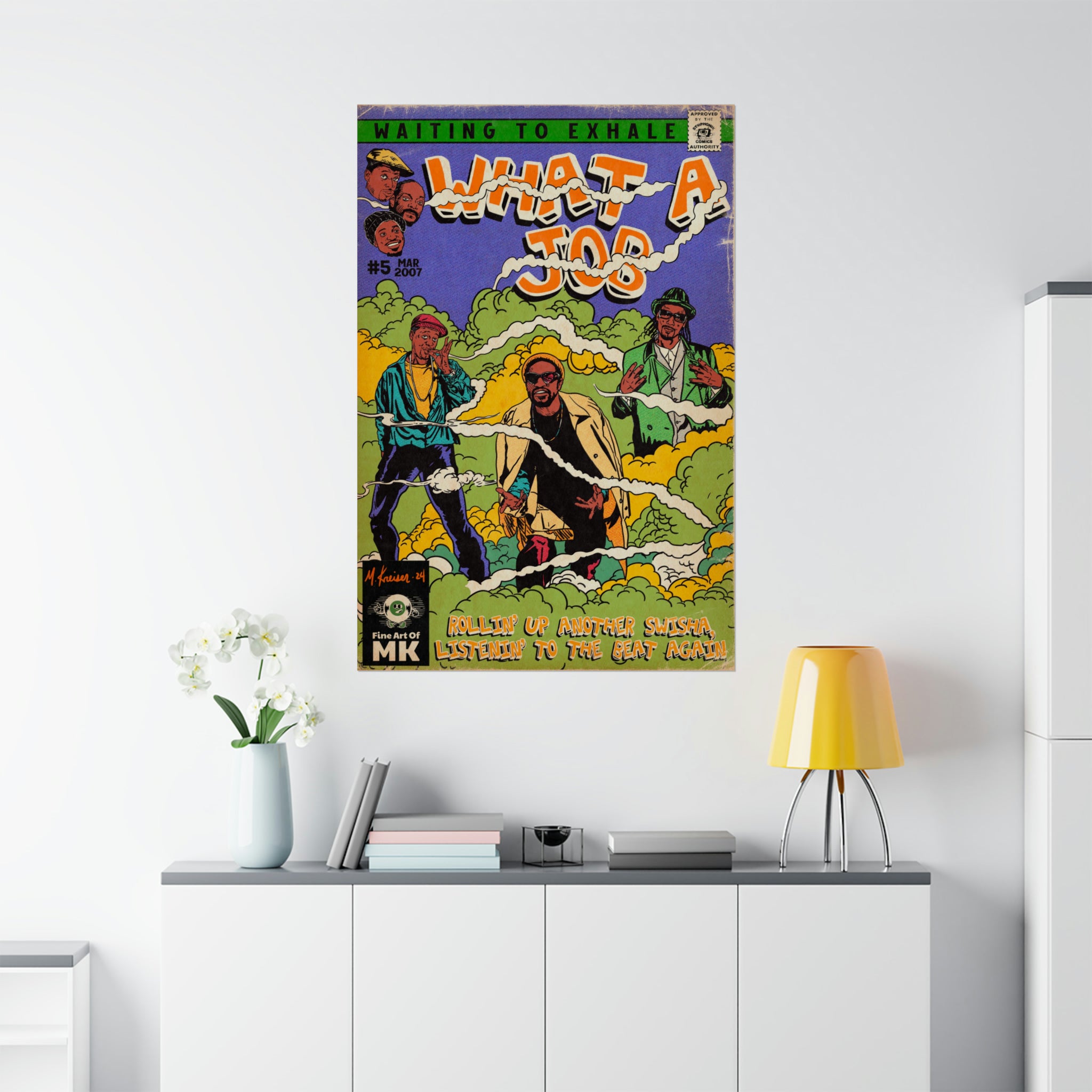 What A Job -  Matte Vertical Poster