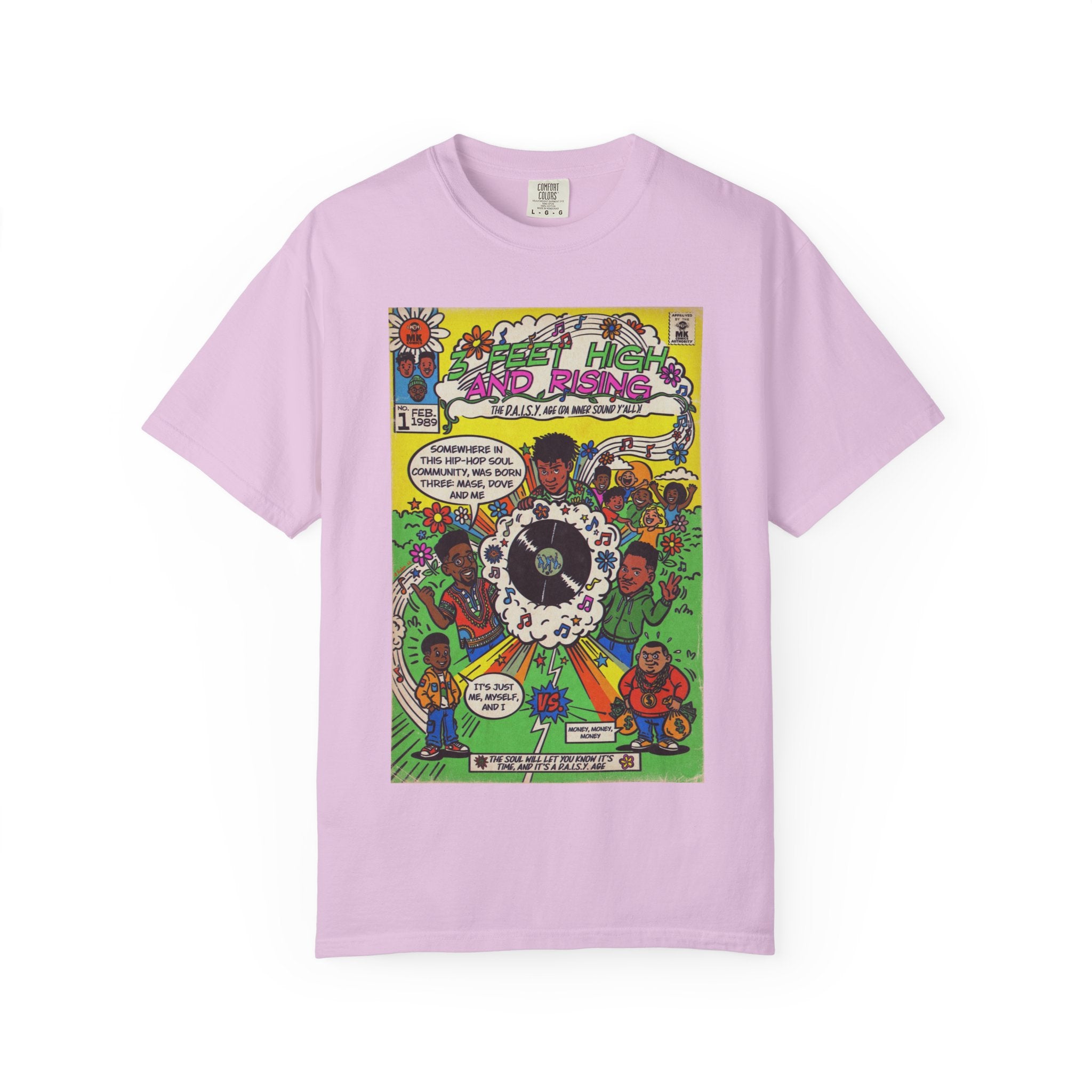 3 Feet High & Rising - Unisex Comfort Colors T-shirt