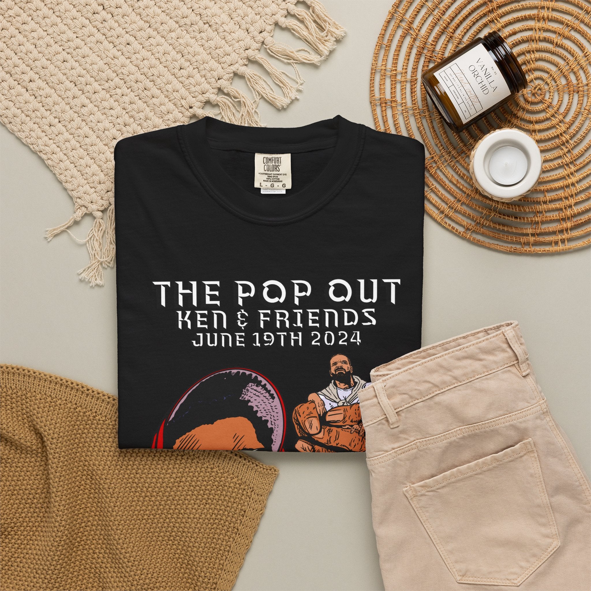 The Pop Out - Unisex Comfort Colors T-shirt