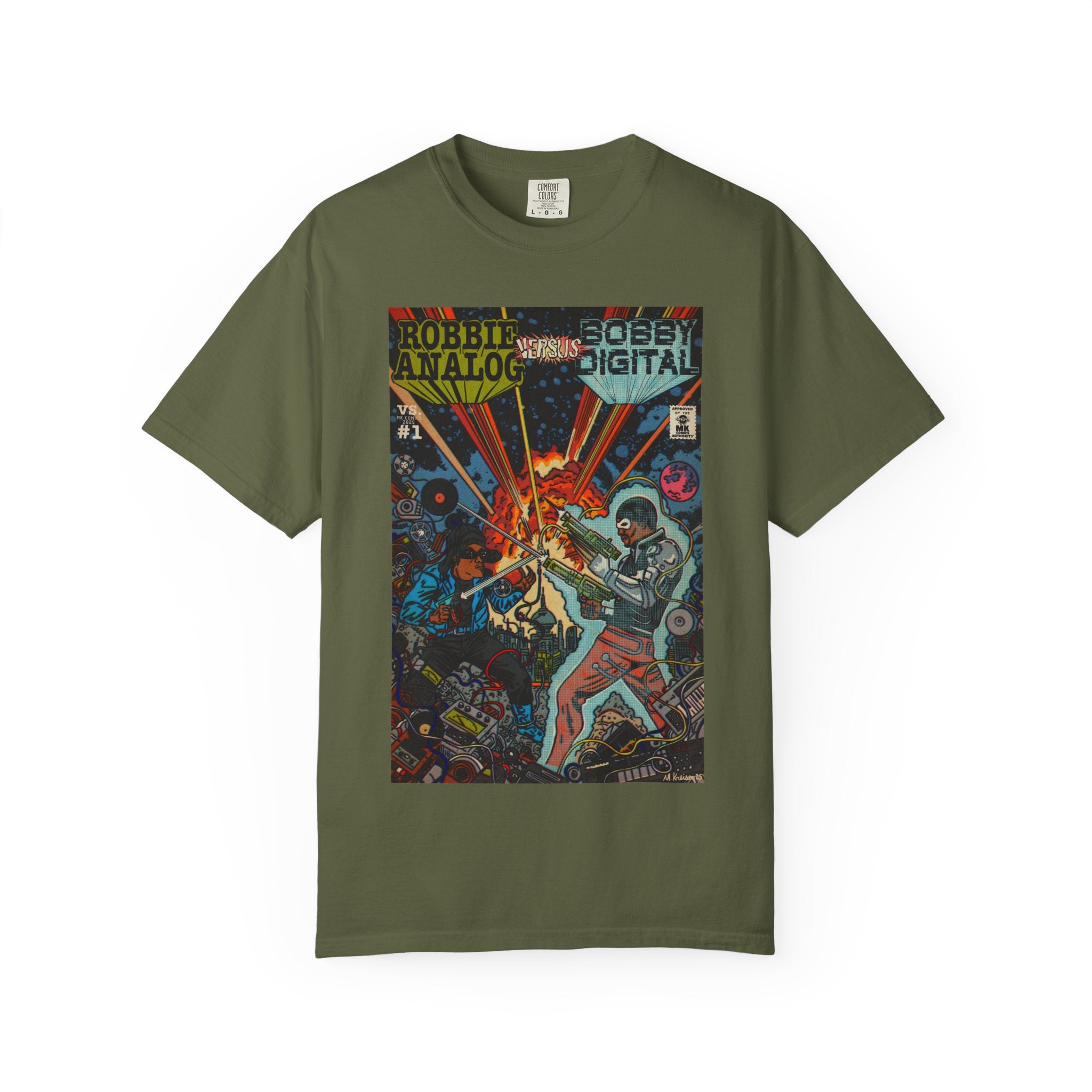 Analog vs. Digital - Unisex Comfort Colors T-shirt