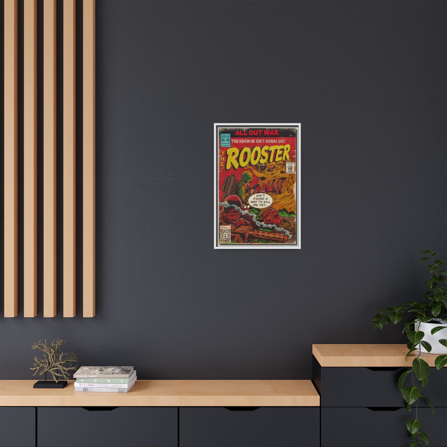 Alice In Chains - Rooster - Gallery Canvas Wraps, Vertical Frame