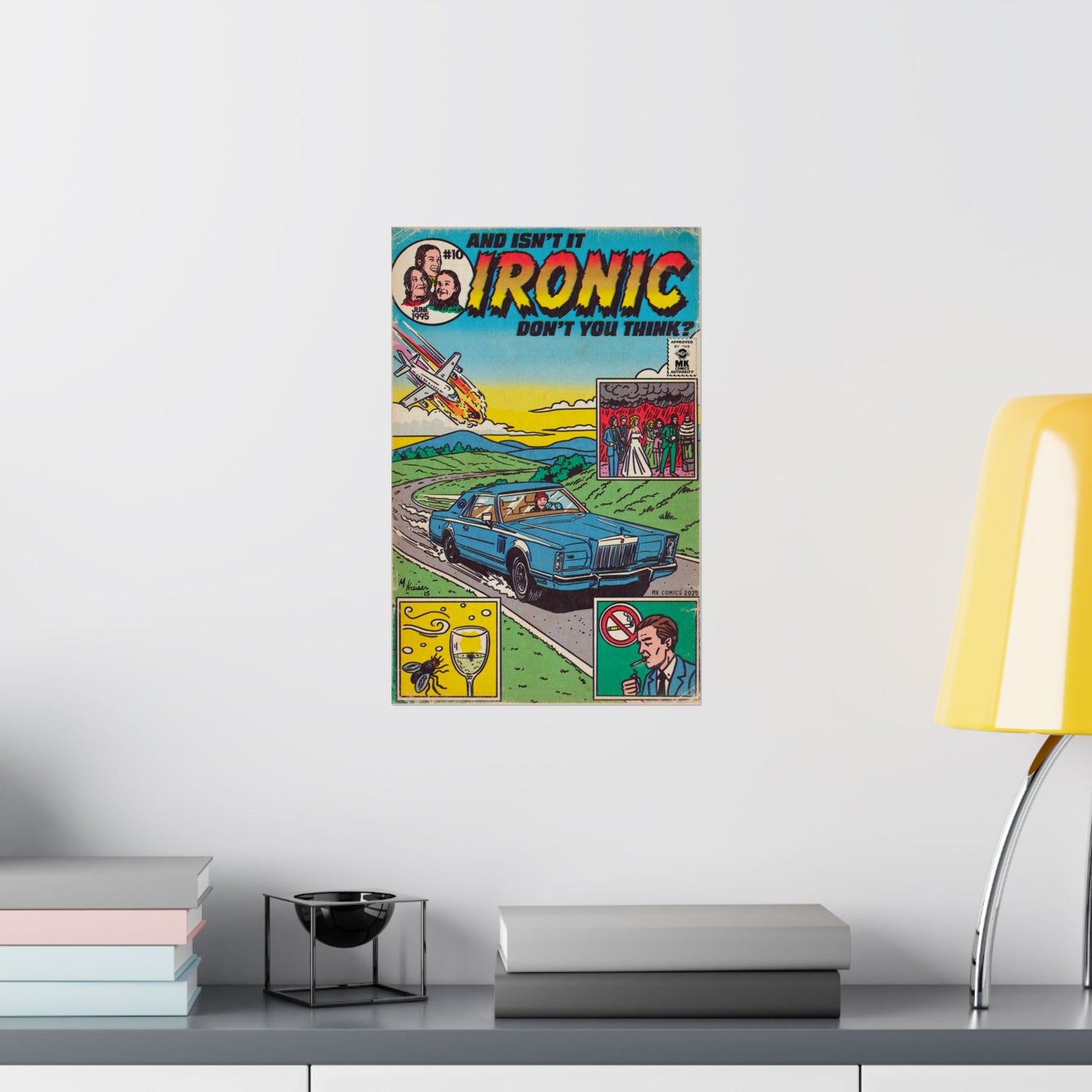 Ironic - Matte Vertical Posters