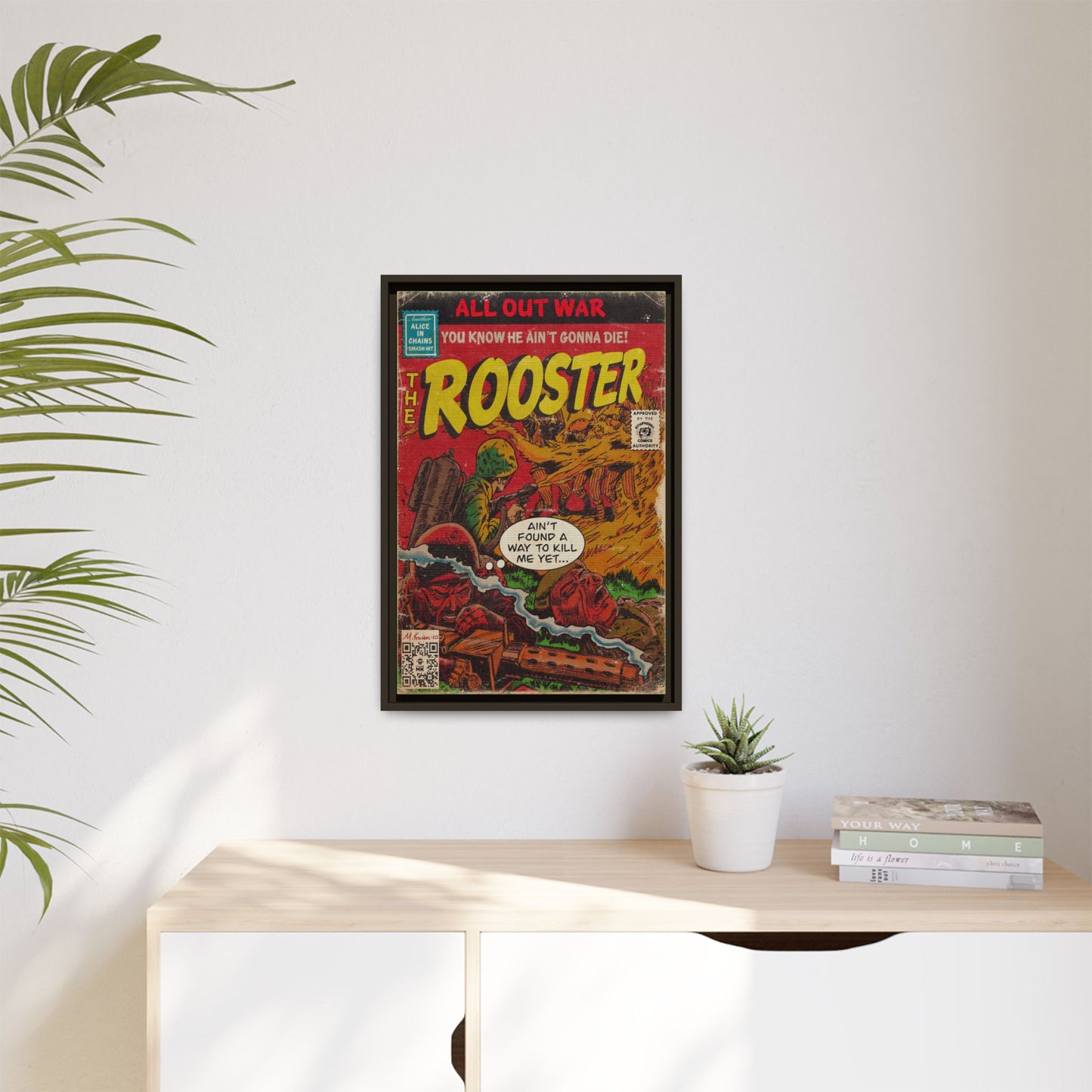 Alice In Chains - Rooster - Gallery Canvas Wraps, Vertical Frame