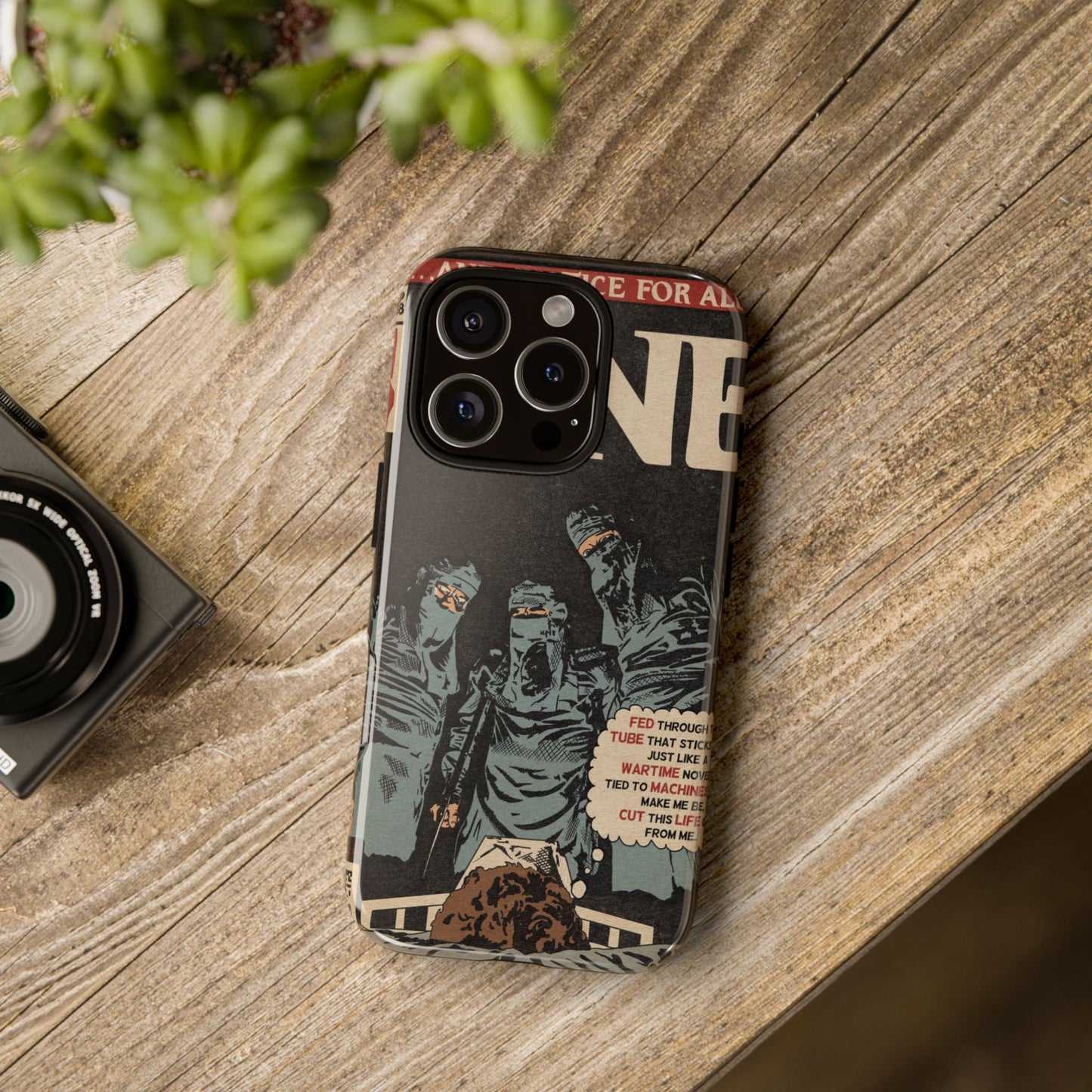 Metallica- One - Johnny Got His Gun Comic Book Art - Tough Phone Cases