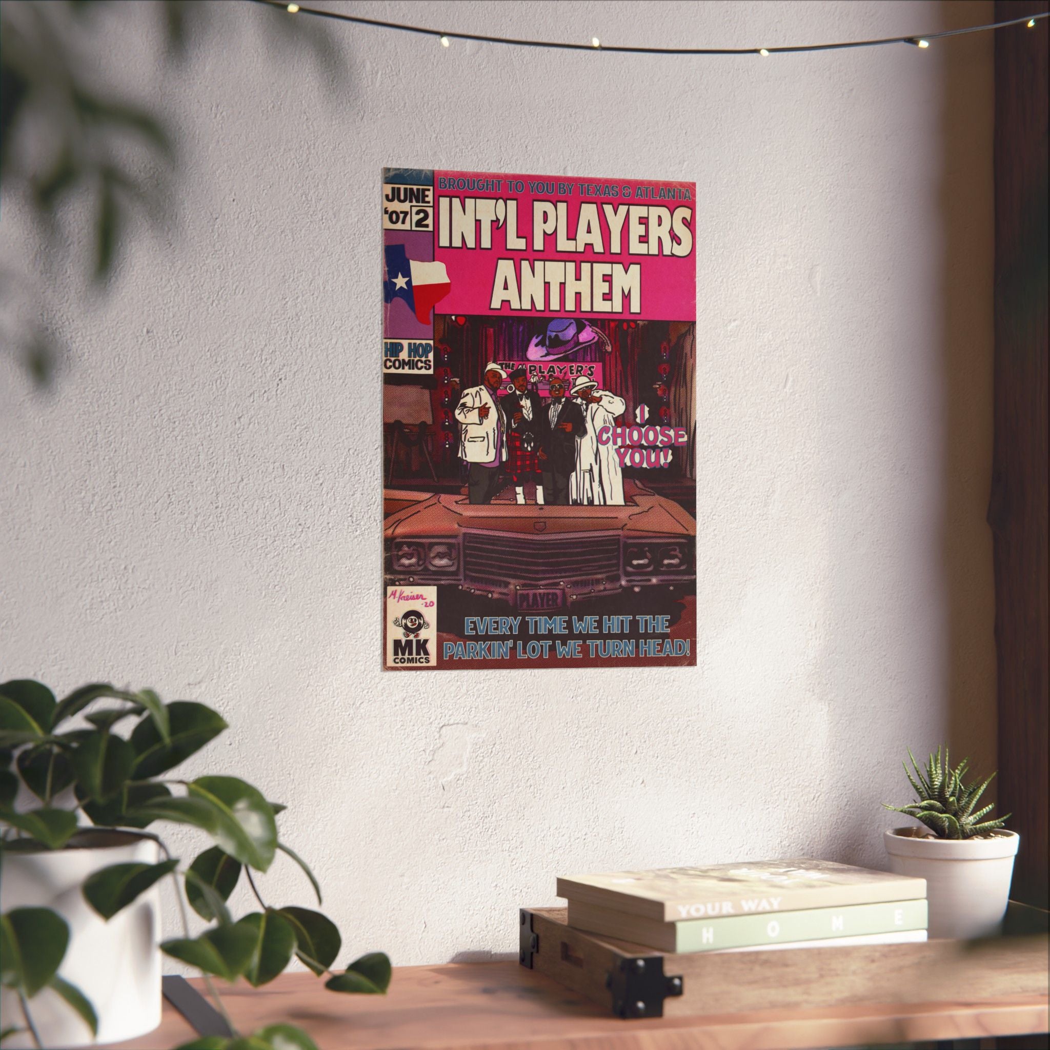 Int’l Players Anthem - Vertical Matte Poster