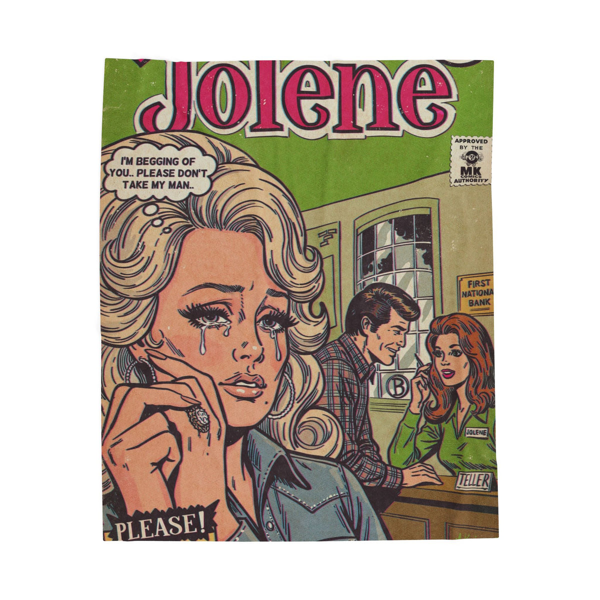 Jolene - Velveteen Plush Blanket
